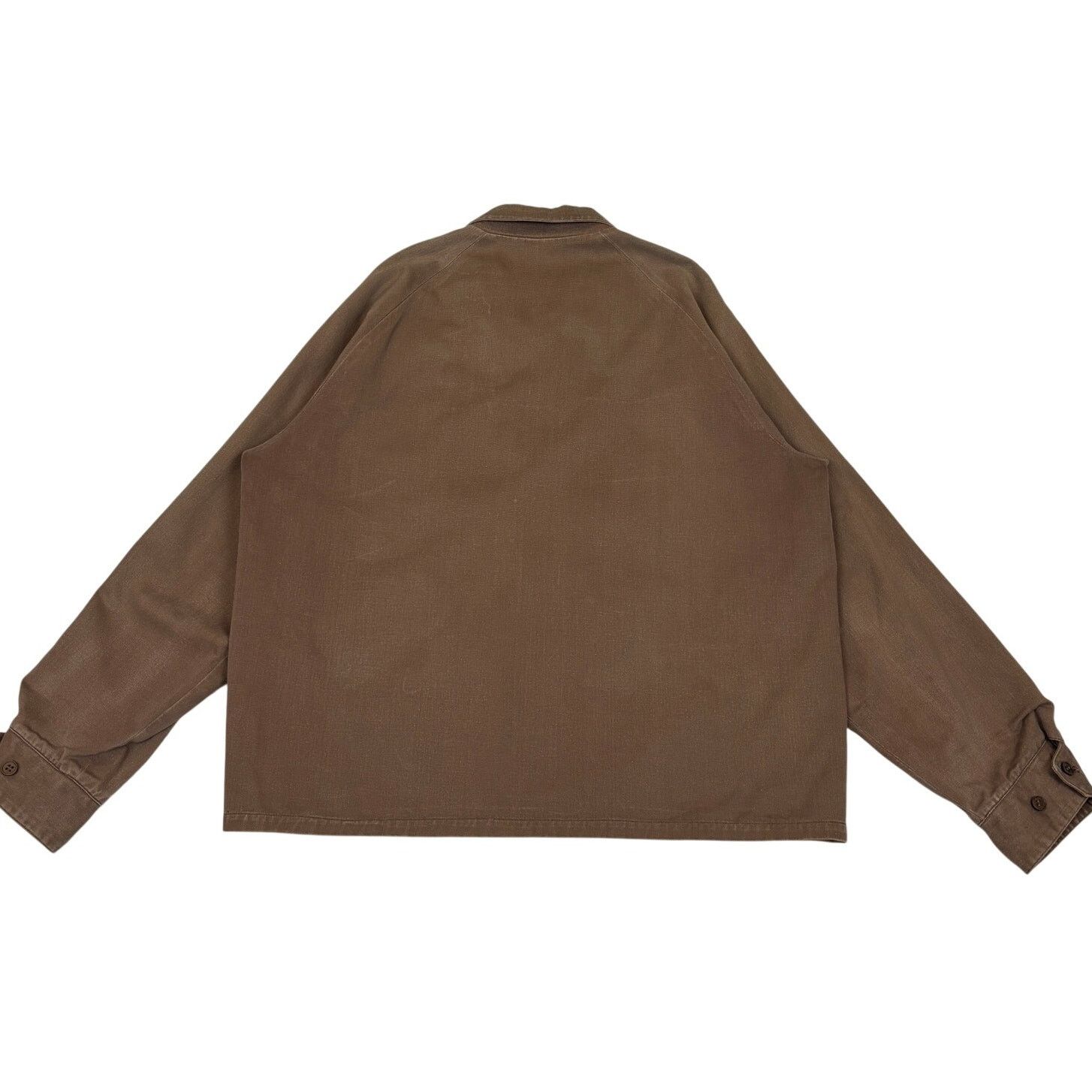 Vintage Vintage 60s Drizzler Twill Work Jacket C&C Zipper Chin Strap Size US L / EU 52-54 / 3 - 3 Thumbnail