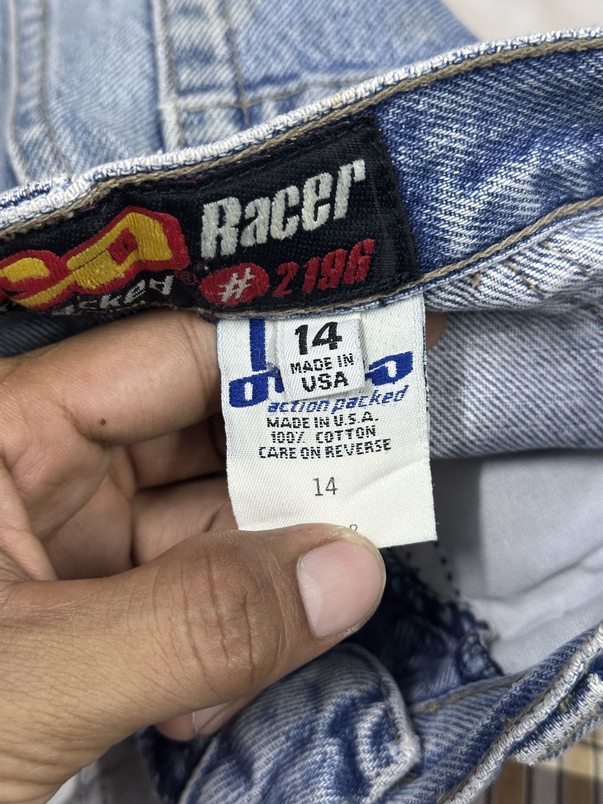 JNCO Baggy 💥 Jnco Denim Jeans 🎌 Size US 28 / EU 44 - 5 Thumbnail