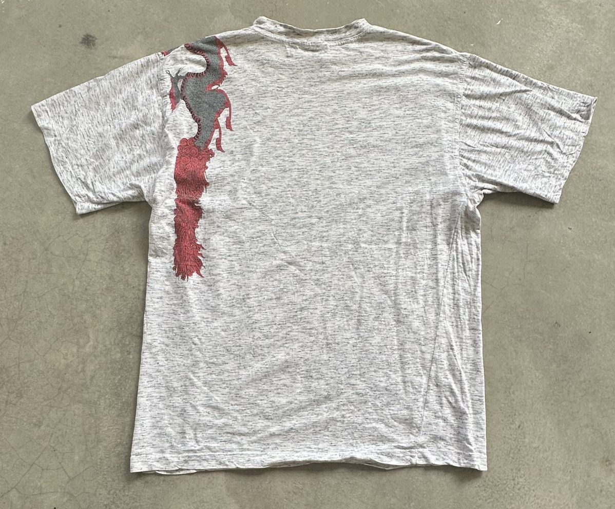 Vintage VINTAGE UNCLE SAM SPORTWEAR USA 90S DRAGON PRINT TEE Size US M / EU 48-50 / 2 - 5 Thumbnail