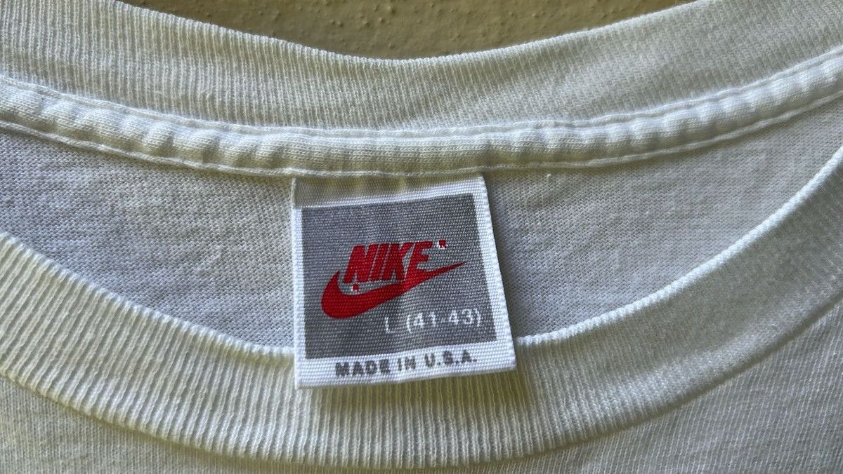 Jordan Brand × Nike × Vintage 1991 Jordan Flight Club White Shirt Size US L / EU 52-54 / 3 - 4 Thumbnail