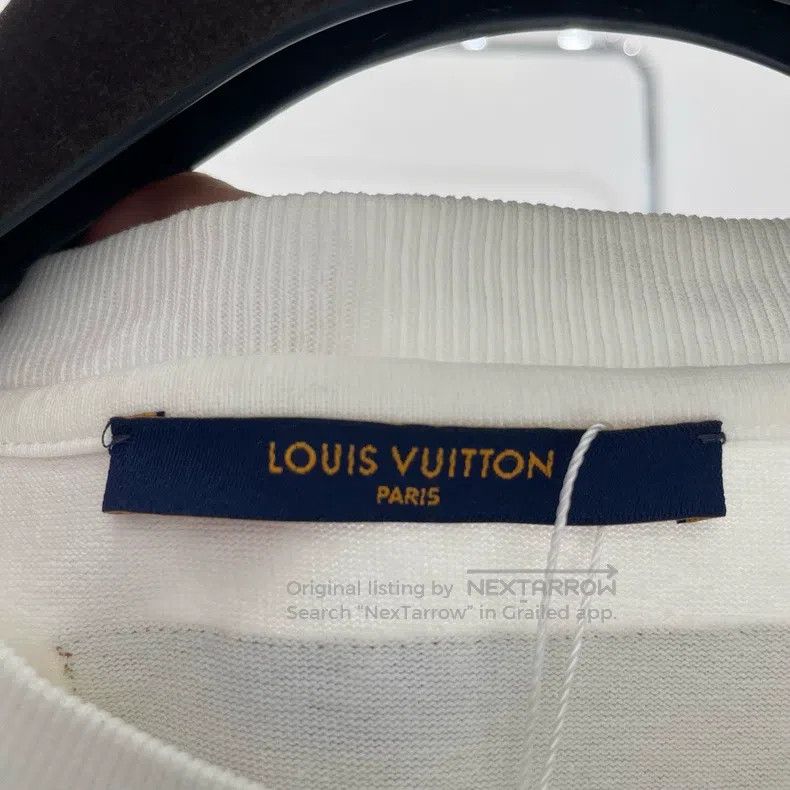 Louis Vuitton Louis Vuitton Snow Letter Short Sleeve Size US L / EU 52-54 / 3 - 4 Thumbnail