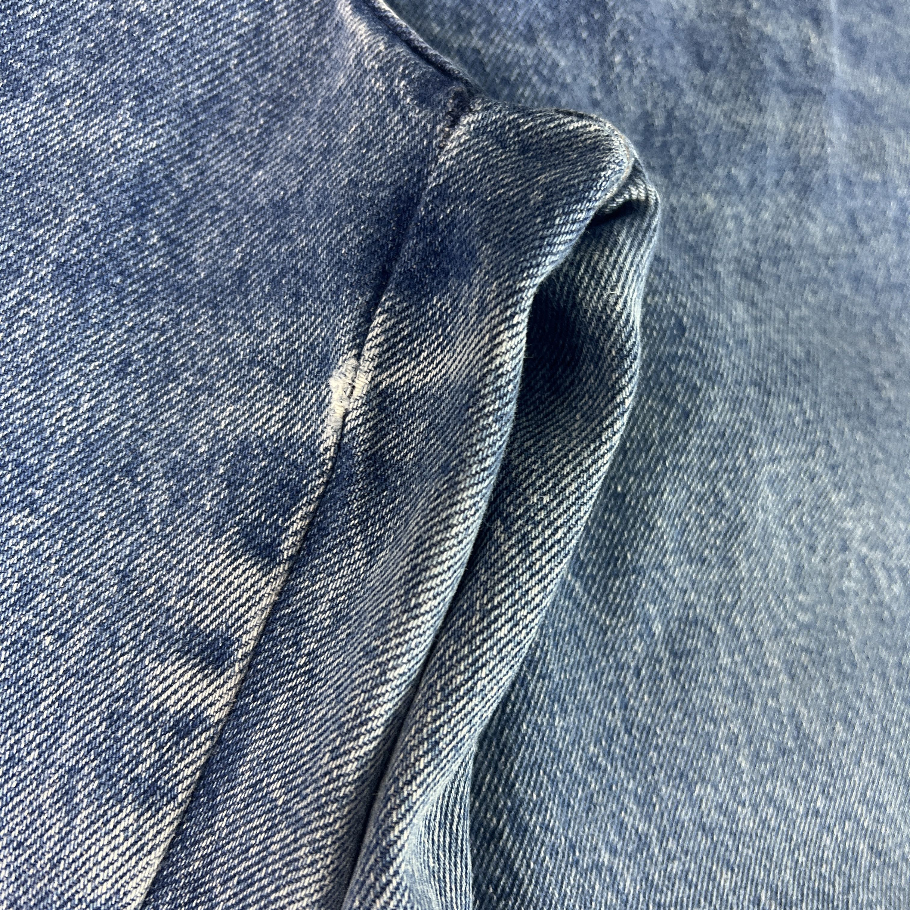 Calvin Klein VTG 80s Calvin Klein Jeans High Rise Tapered Blue Denim Size 28" / US 6 / IT 42 - 2 Thumbnail