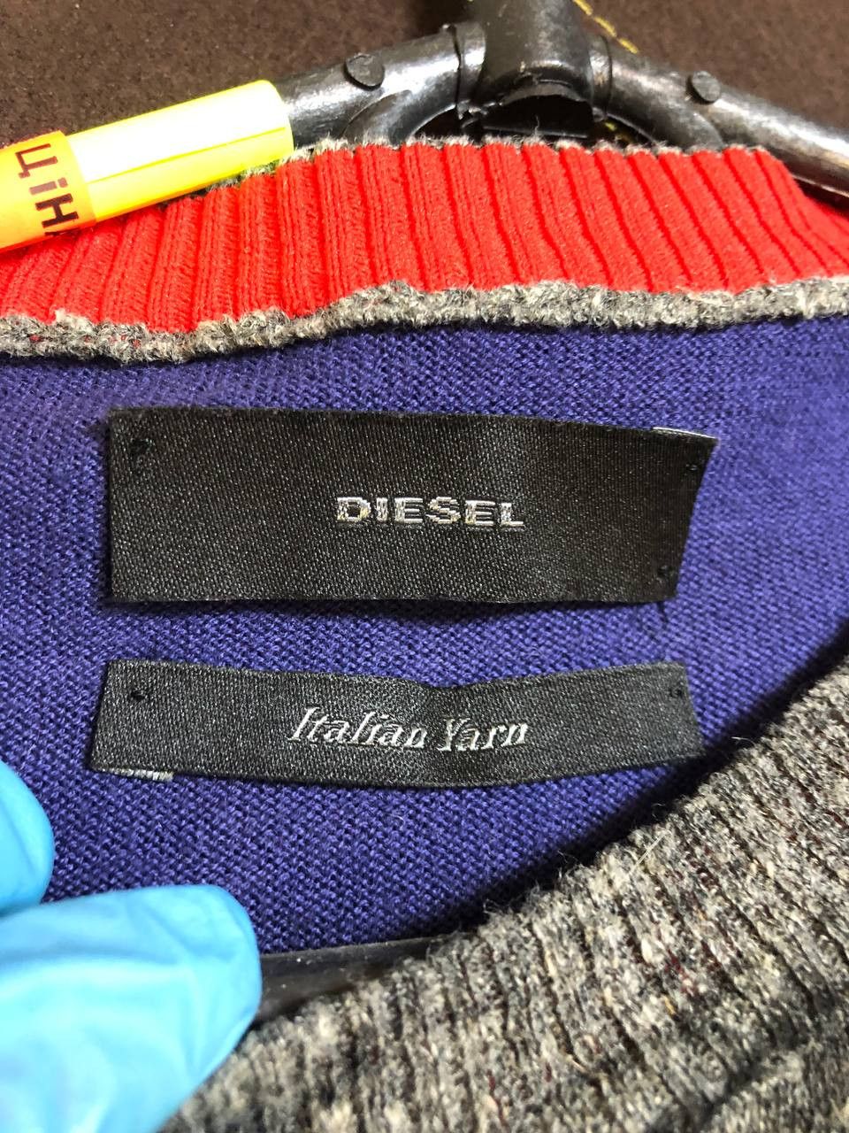 Diesel Diesel Womens Cardigan Knit Button Front Sweater logo Size M / US 6-8 / IT 42-44 - 2 Thumbnail