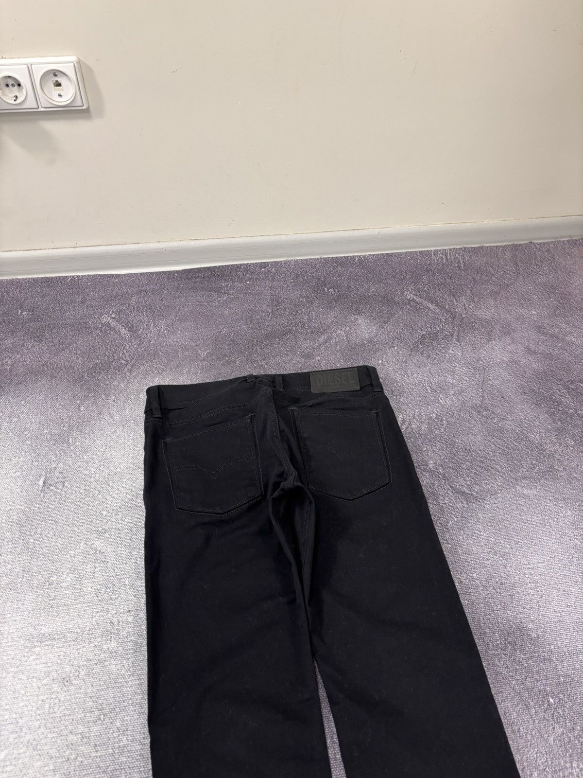 Diesel Diesel Sleenker NWT Men’s Skinny Jeans Stretch Denim Black Size US 29 - 19 Thumbnail