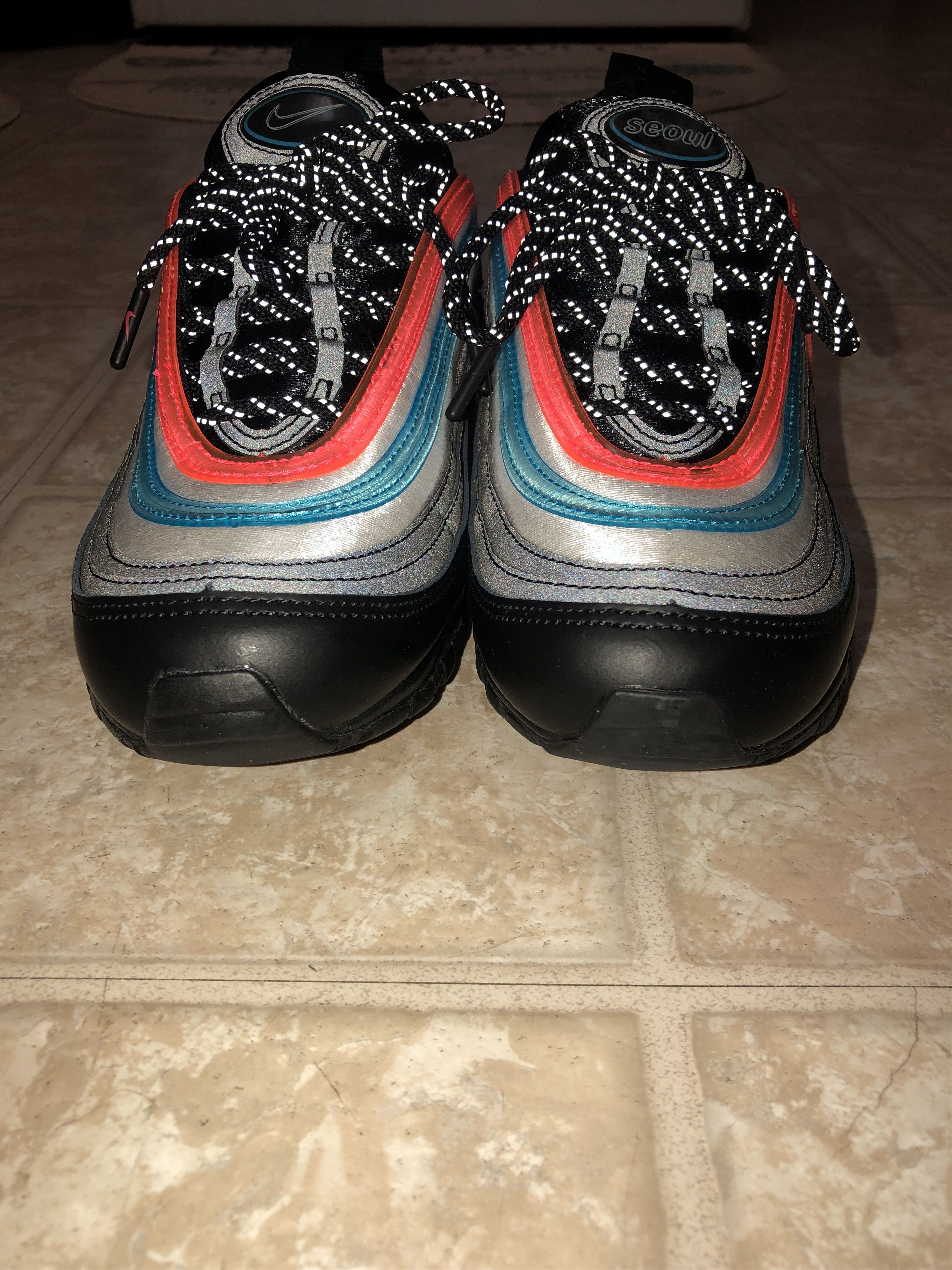 Nike Nike Air Max 97 Neon Seoul Size US 8.5 / EU 41-42 - 4 Thumbnail