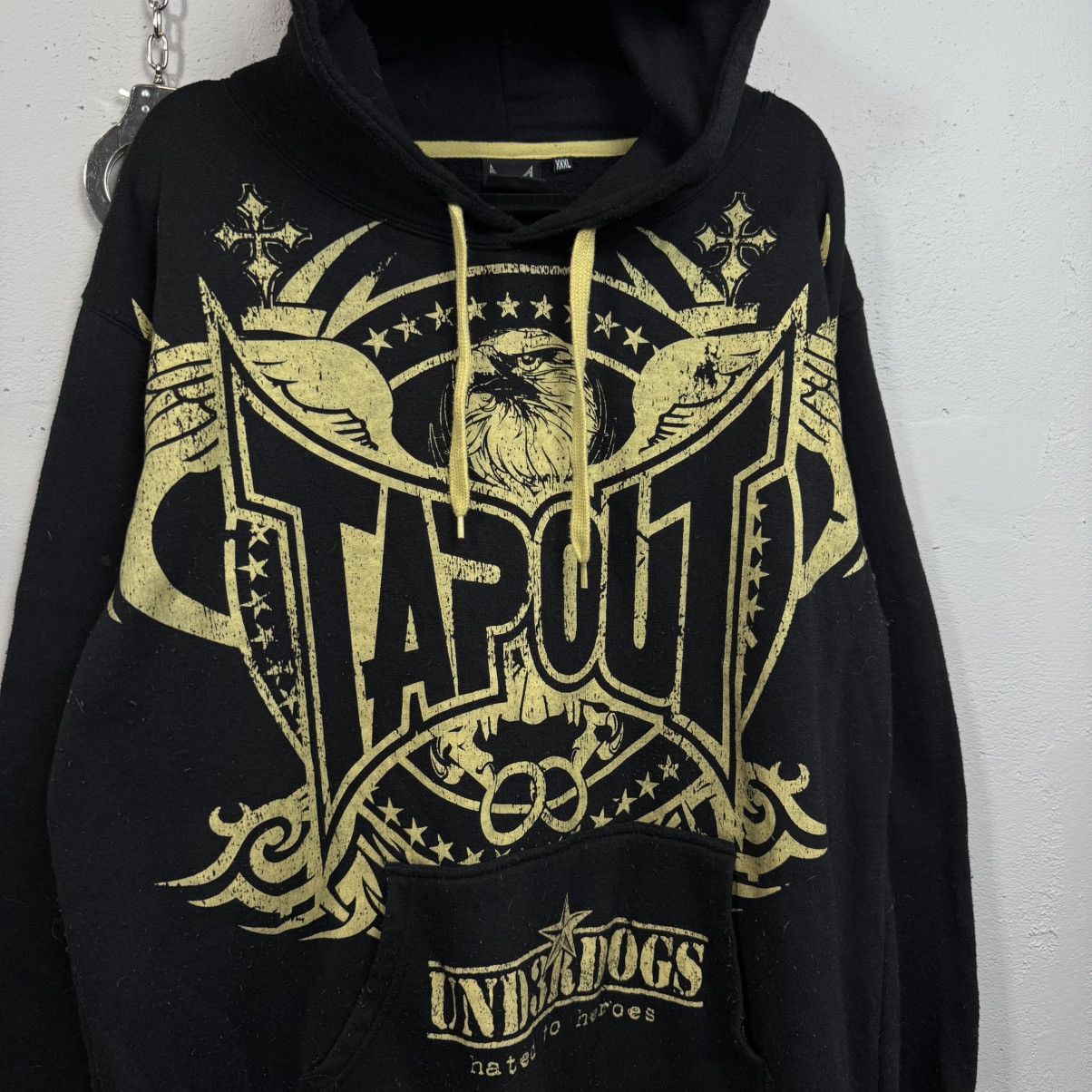 Tapout Vintage Hoodie Tapout Avant Garde Y2K Size US XXL / EU 58 / 5 - 2 Thumbnail