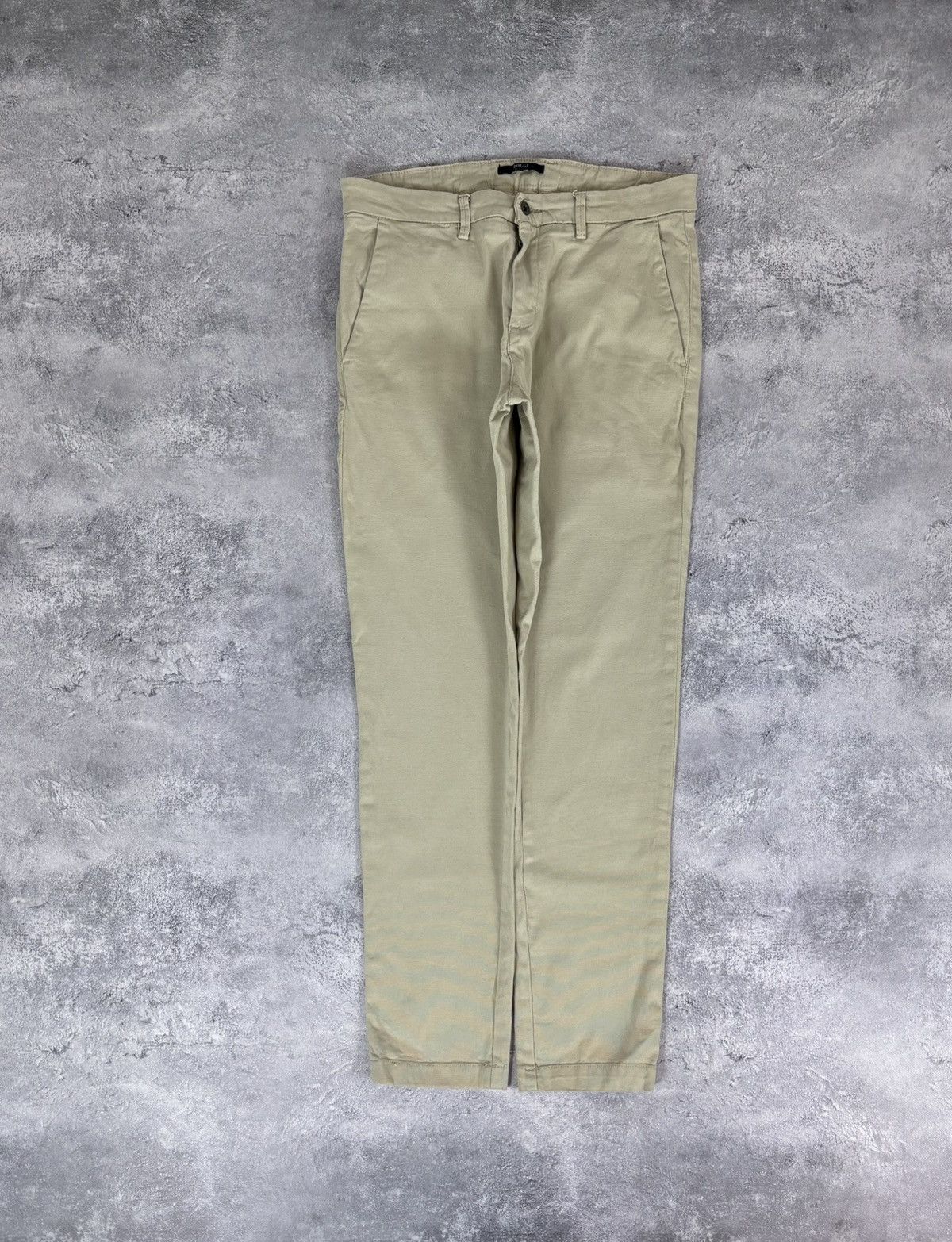 Boggi Boggi Milano Men’s Beige Chino Pants Trousers Cotton Blend Size US 32 / EU 48 - 1 Thumbnail