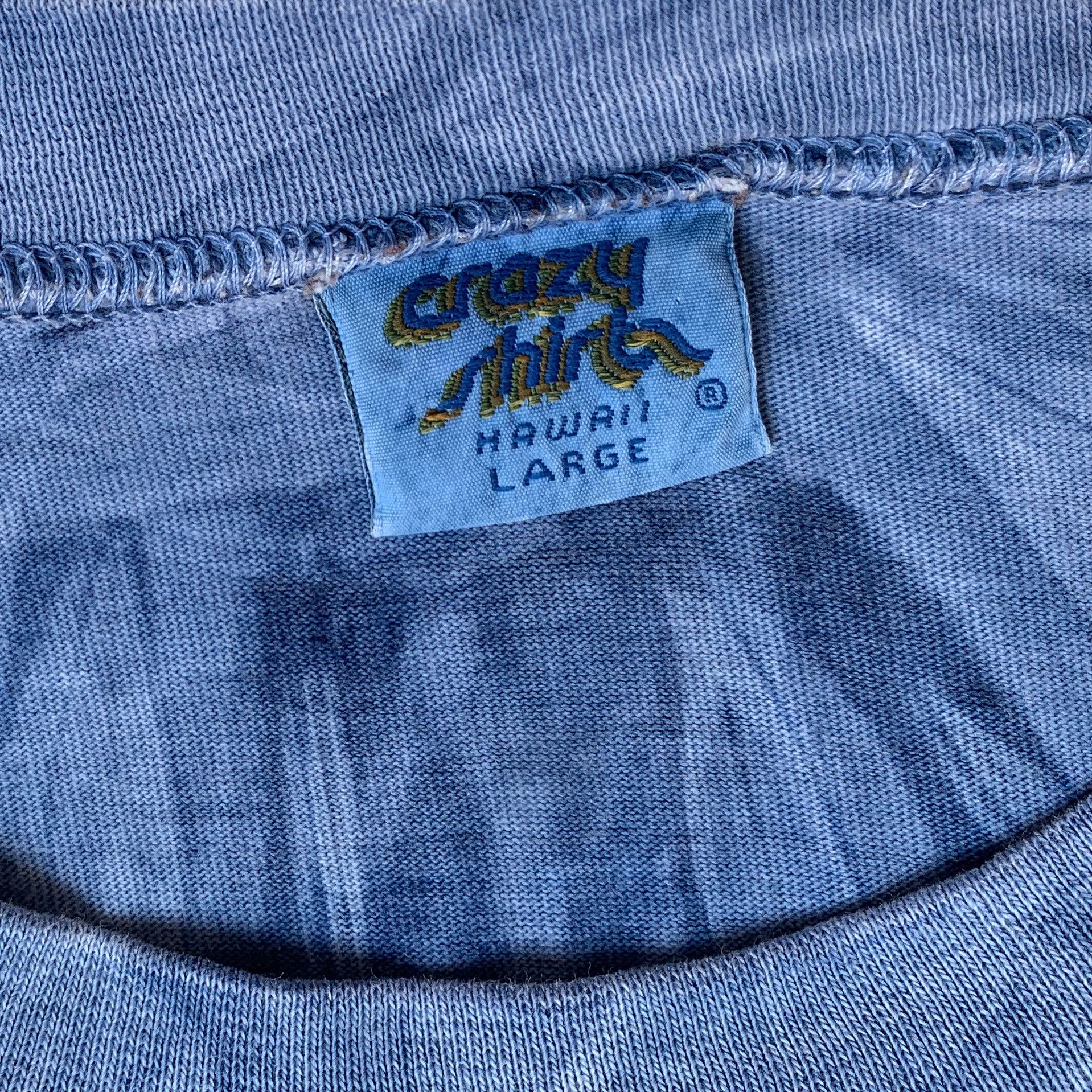 Vintage Vintage 90s MAUI t shirt Single stitch Tie Dye Hippie Retro Size US L / EU 52-54 / 3 - 6 Thumbnail