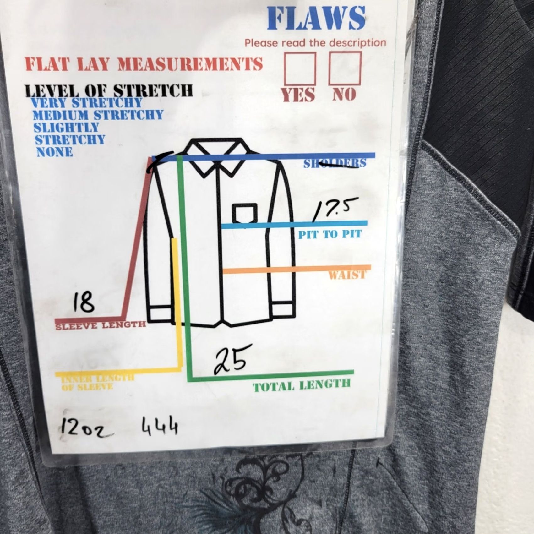 The North Face The North Face Womens Short Sleeve Athletic Top M Gray Zip Pocket T-Shirt Activewear Size M / US 6-8 / IT 42-44 - 2 Thumbnail