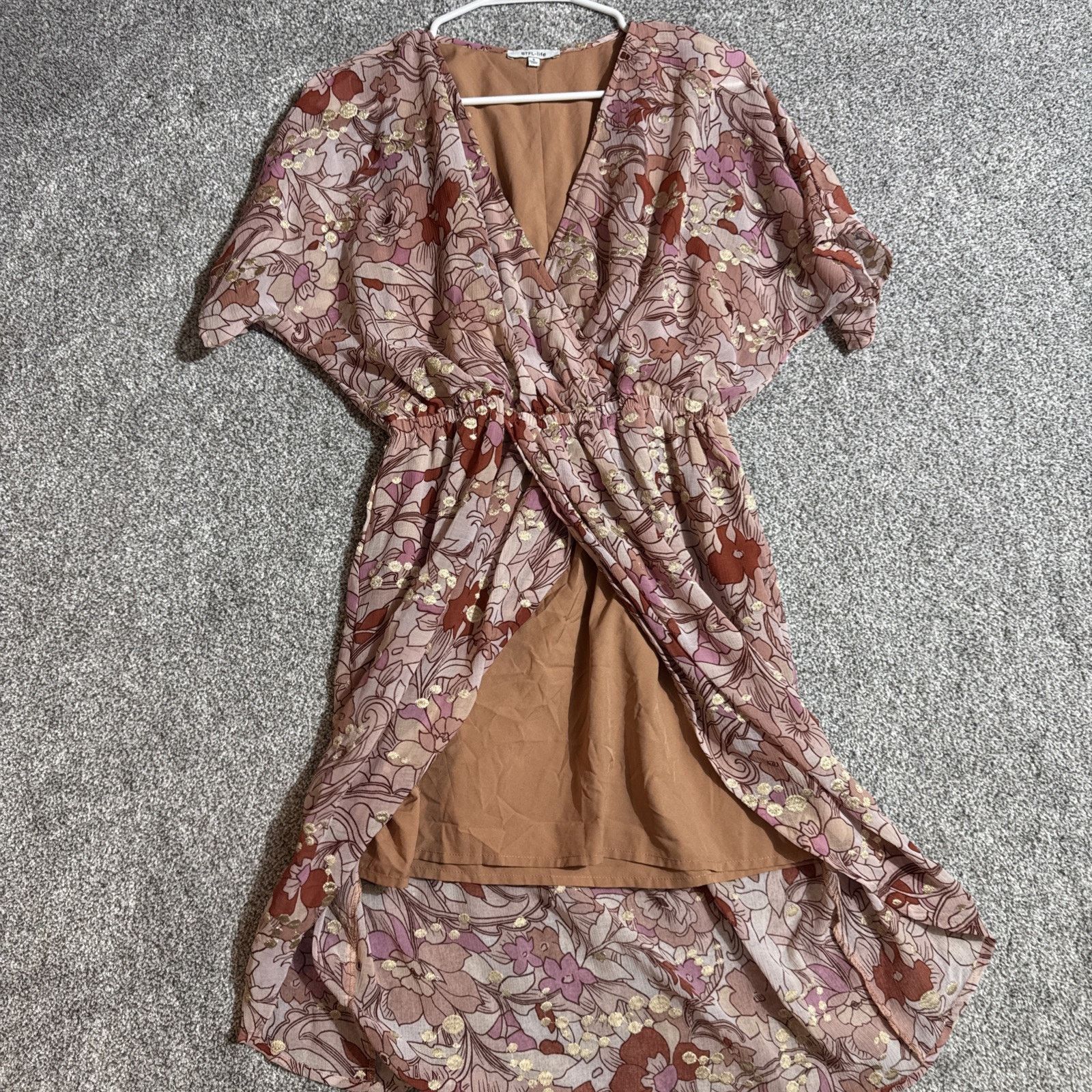 Other BRFL-life Dress Small Floral Boho Chic Cottagecore Retro 70s Size S / US 4 / IT 40 - 8 Thumbnail