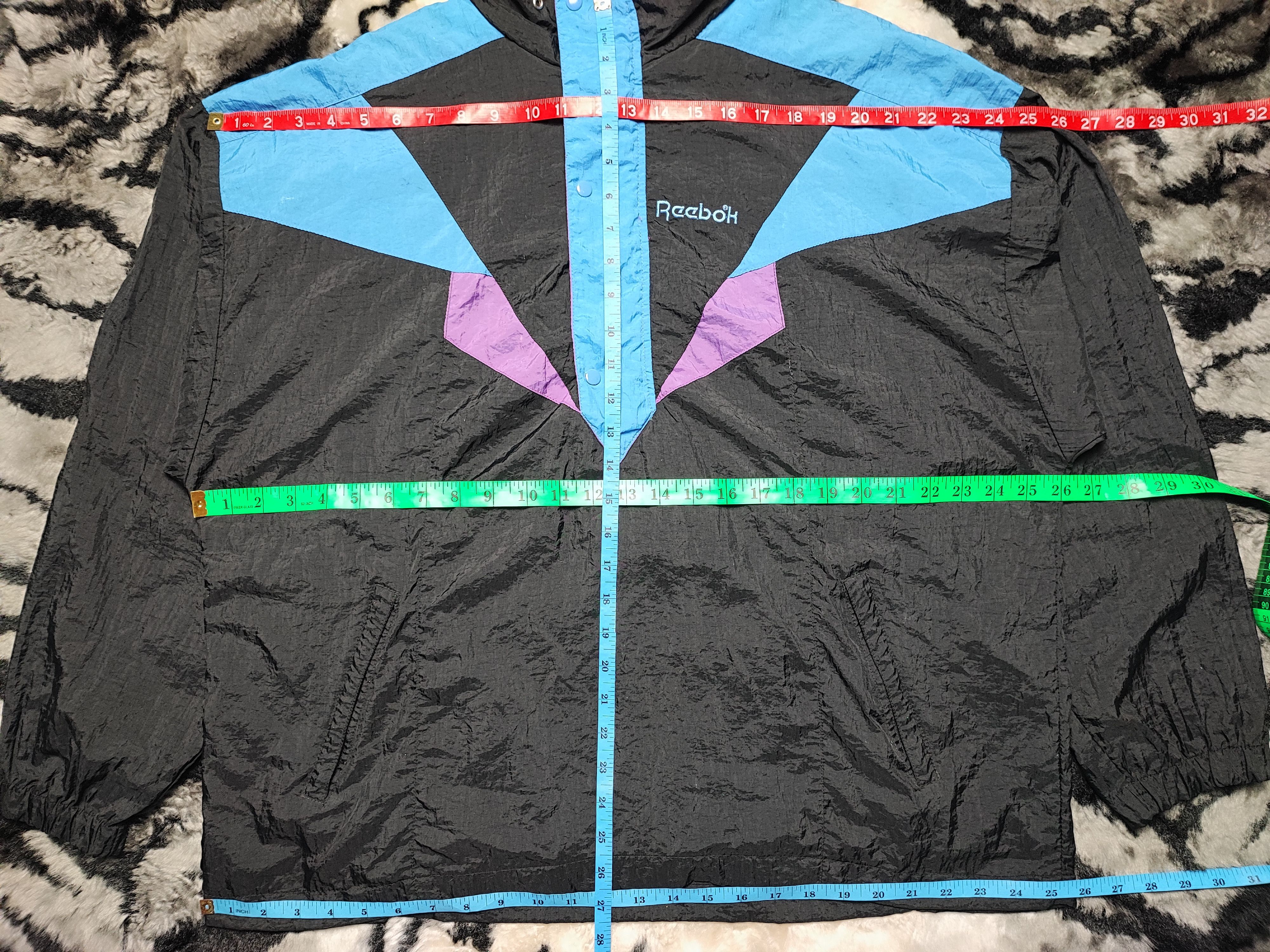 Japanese Brand × Reebok × Vintage Vintage Nylon Anorak Jacket by Reebok Size US M / EU 48-50 / 2 - 18 Thumbnail