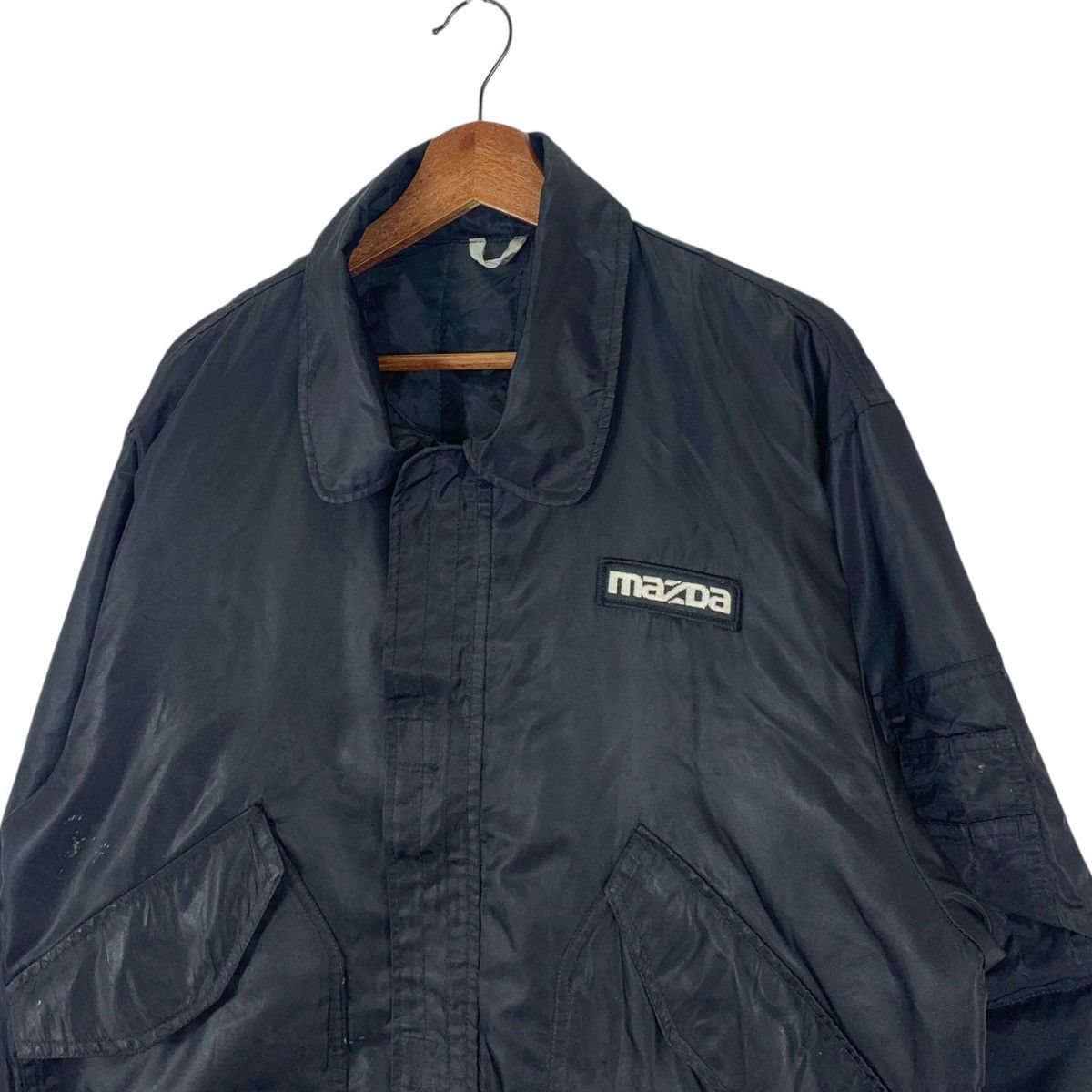 Sports Specialties Vintage Mazda Black Bomber Jacket Size US M / EU 48-50 / 2 - 5 Thumbnail