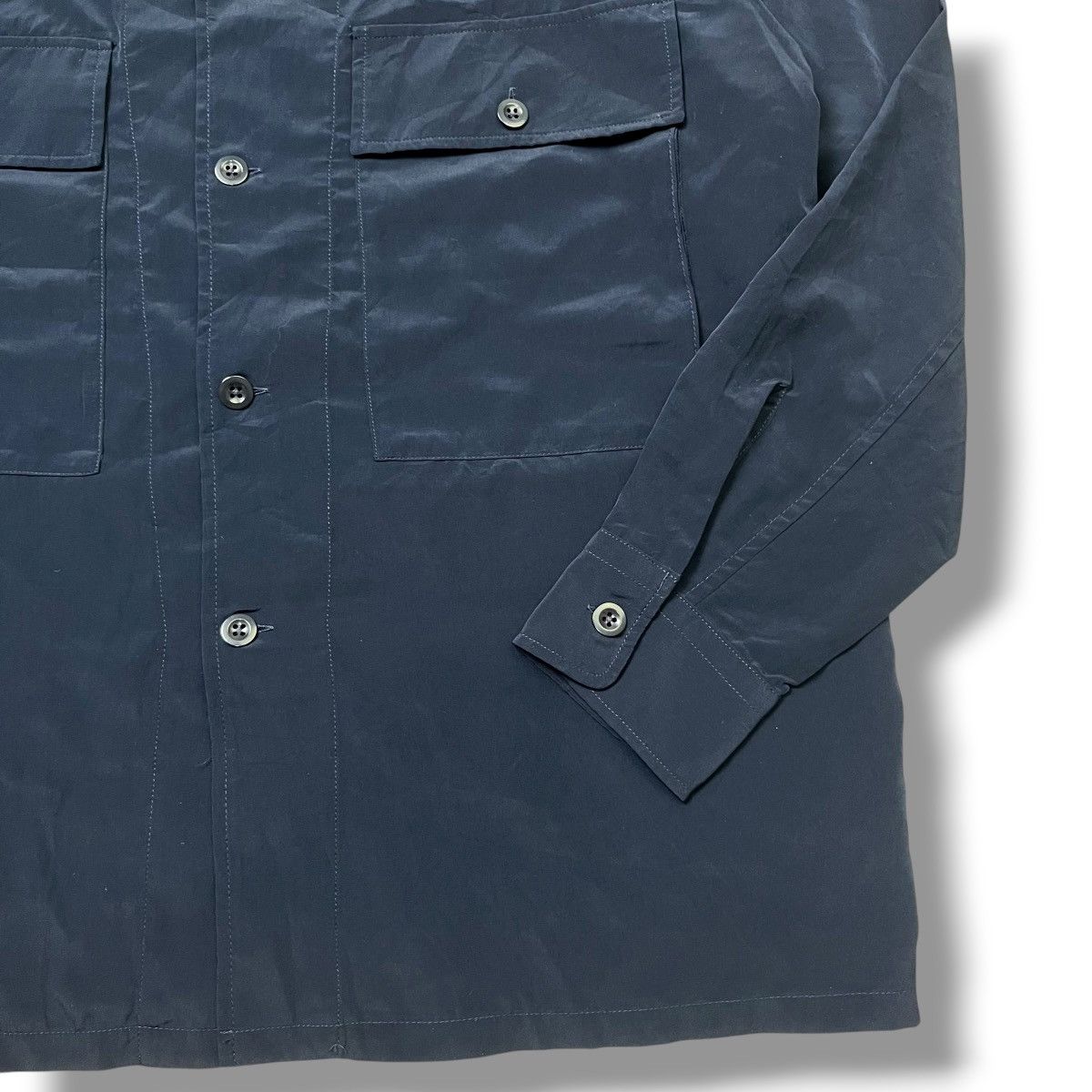 Issey Miyake Urban Research Double Big Pocket Long Slevee Button shirt Size US M / EU 48-50 / 2 - 4 Thumbnail