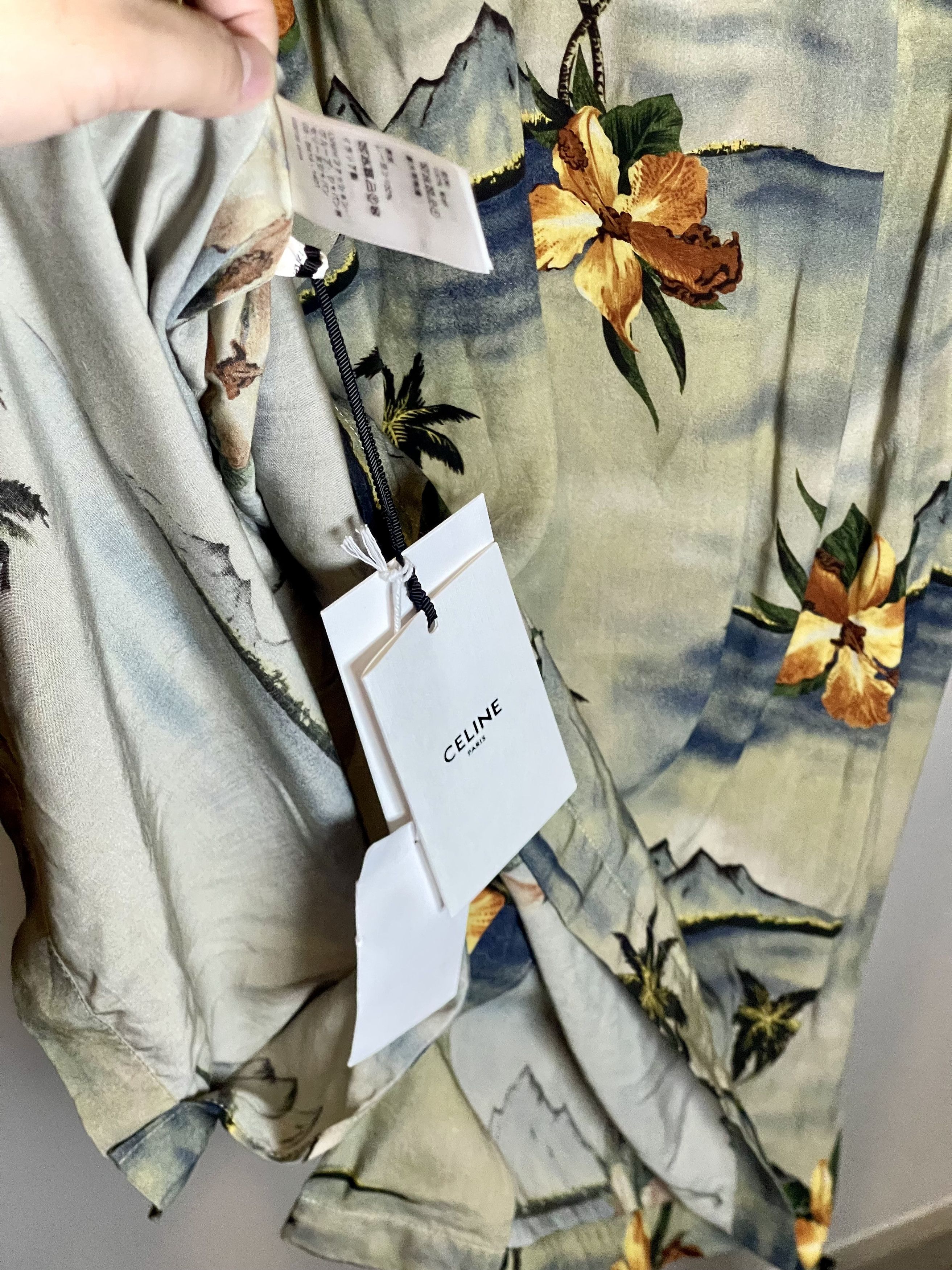 LOOSE HAWAIIAN SHIRT IN PRINTED VISCOSE SPRING 2023