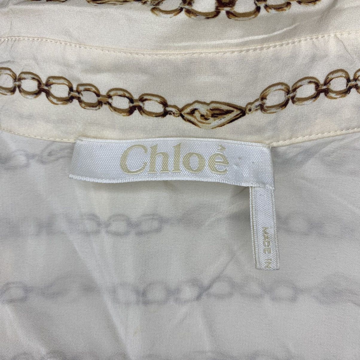 Chloe Chloe Seed Pearl Silk Dress Size XS / US 0-2 / IT 36-38 - 8 Thumbnail