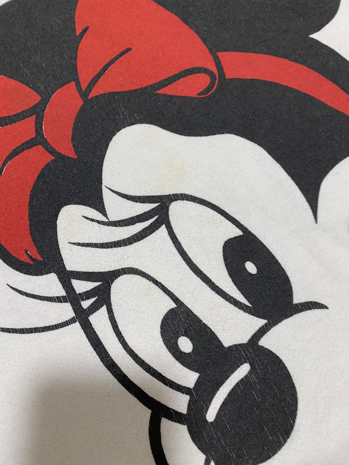 Disney Vintage 80s Disney Minnie Mouse Big Logo Sweatshirt USA Size US XL / EU 56 / 4 - 7 Thumbnail