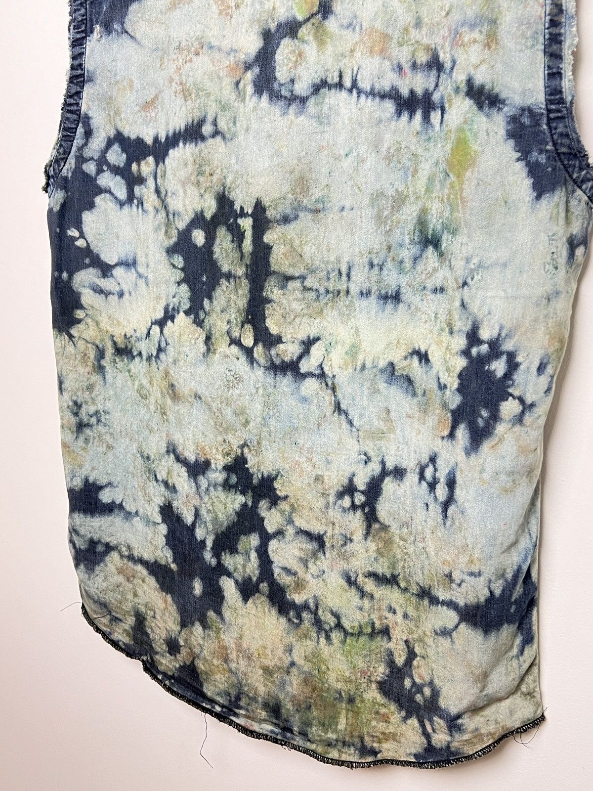 Acne Studios Vintage Acne Studios Denim Shirt Distressed Grunge opium Size US M / EU 48-50 / 2 - 11 Thumbnail