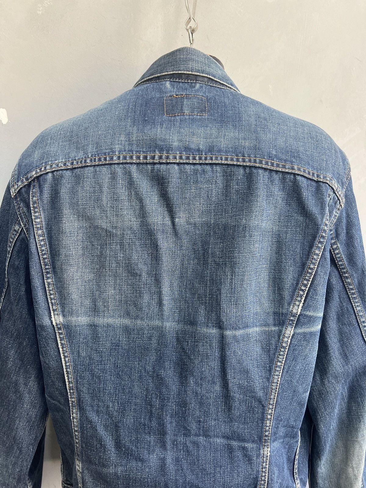 Levi's Levis Denim 90s trucker Jacket Blue Vintage y2k Size US XL / EU 56 / 4 - 8 Thumbnail