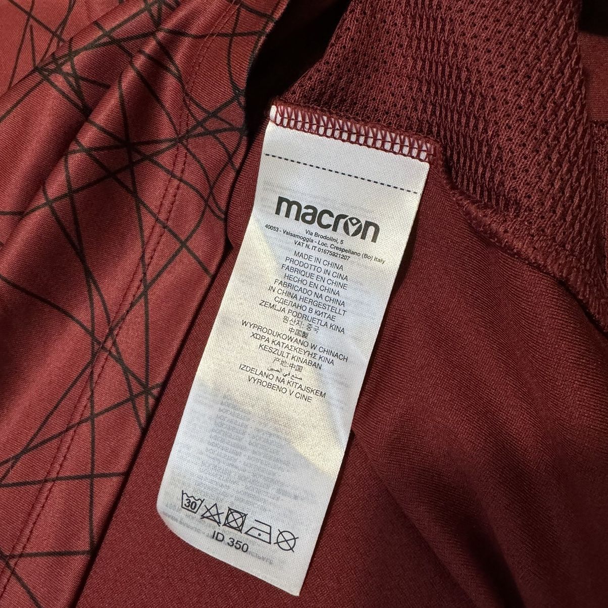 Macron SPAL 20/21 goalkeeper gk shirt (bnwt) Size US XXL / EU 58 / 5 - 6 Thumbnail