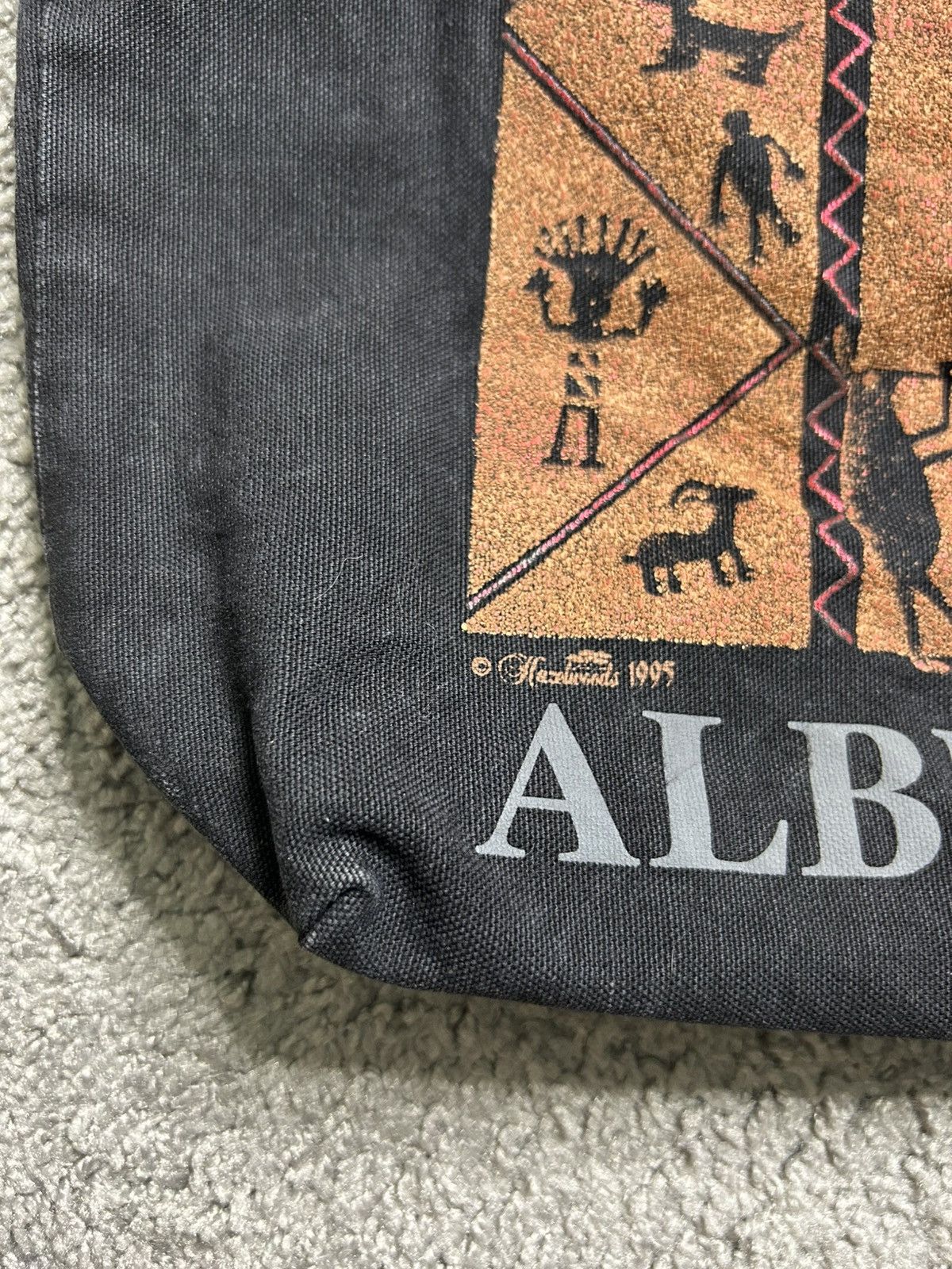 Vintage Vintage 90s Albuquerque Tote Bag Made in USA Dated 1995 Size ONE SIZE - 4 Thumbnail