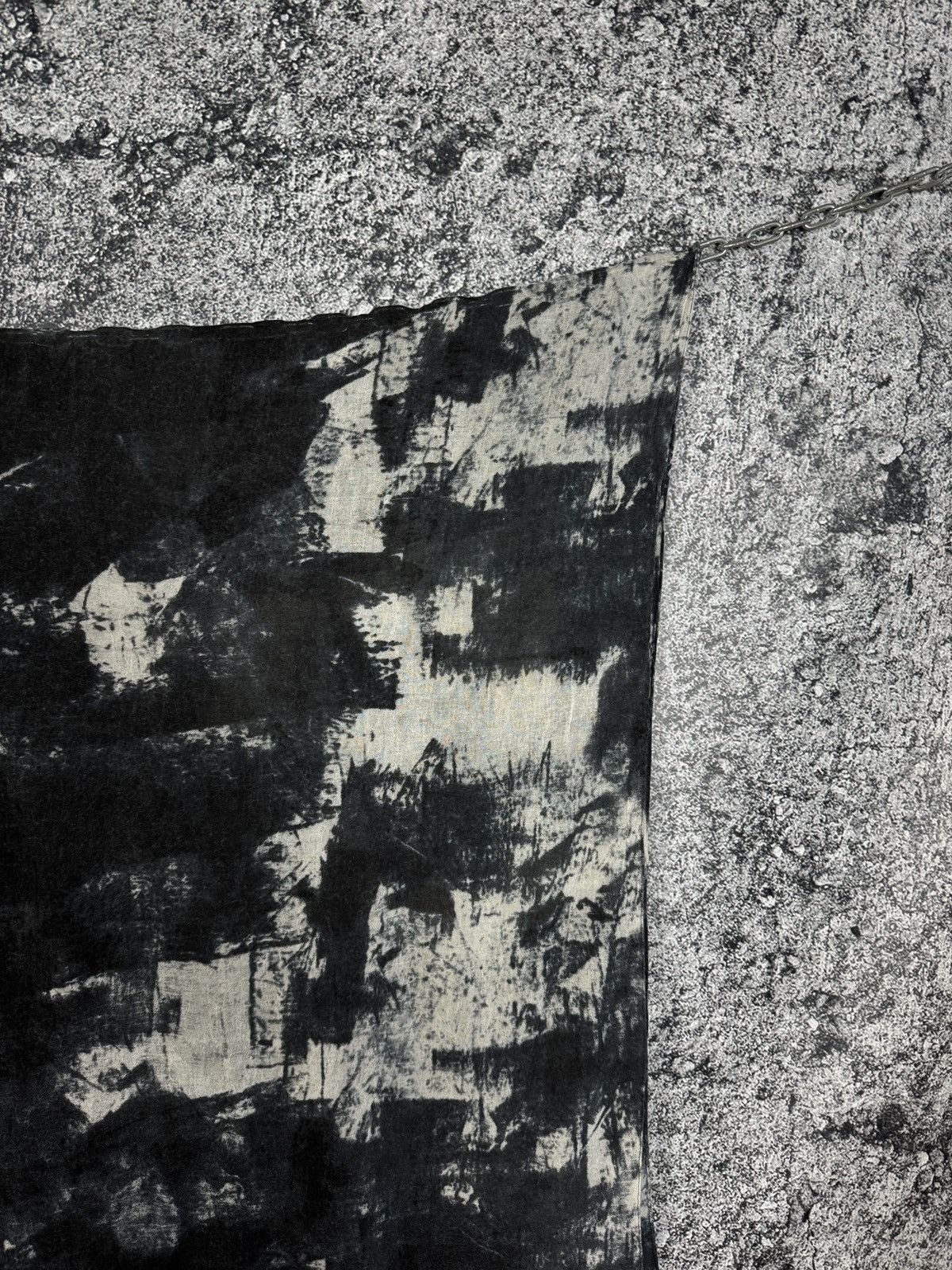 Allsaints Allsaints Spitalfields Oversized Scarf Abstract Print India Size ONE SIZE - 3 Thumbnail