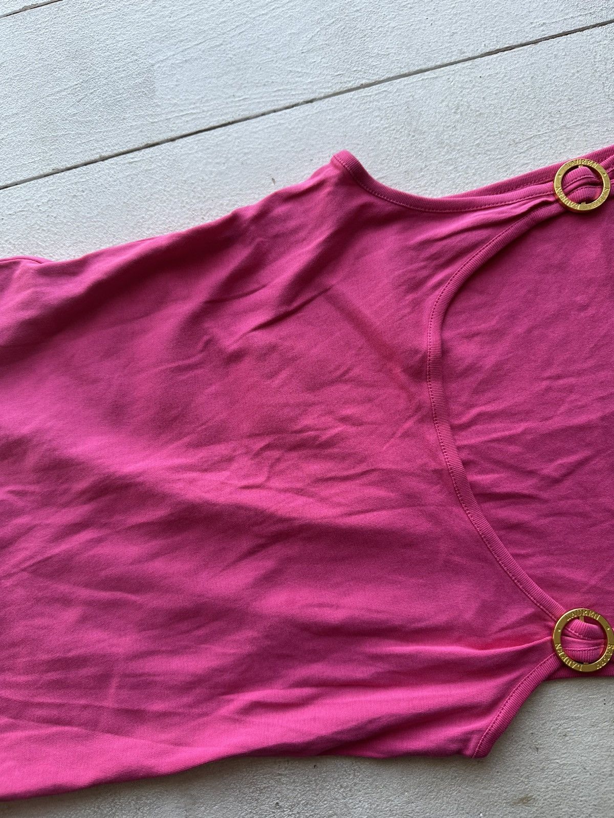 Vintage 🚨VNTG LAUREN RALPH LAUREN PINK TANK TOP CENTRAL LOGO Size M / US 6-8 / IT 42-44 - 3 Thumbnail