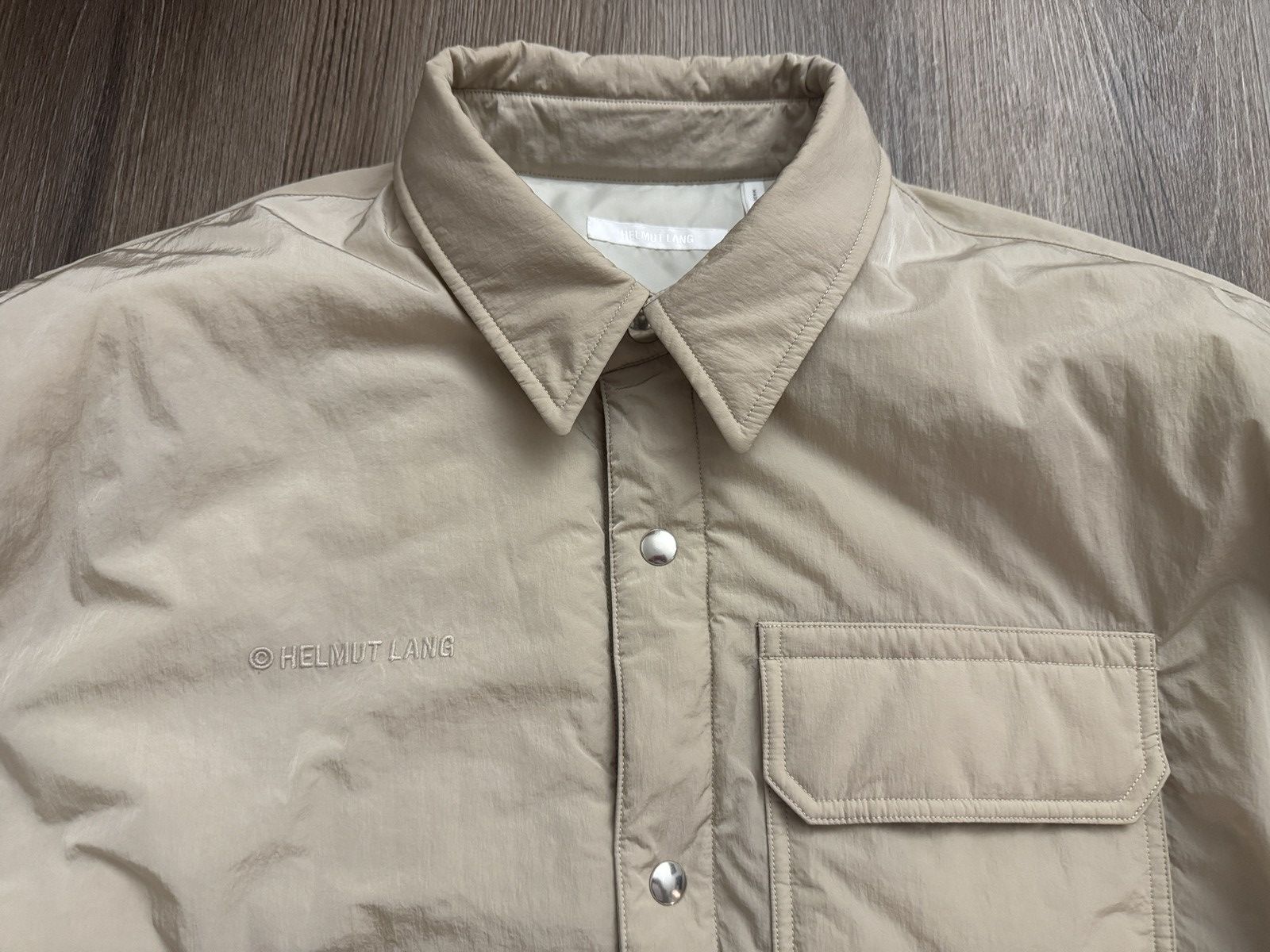 Helmut Lang Helmut Lang padded shirt size. Large Size US L / EU 52-54 / 3 - 2 Thumbnail