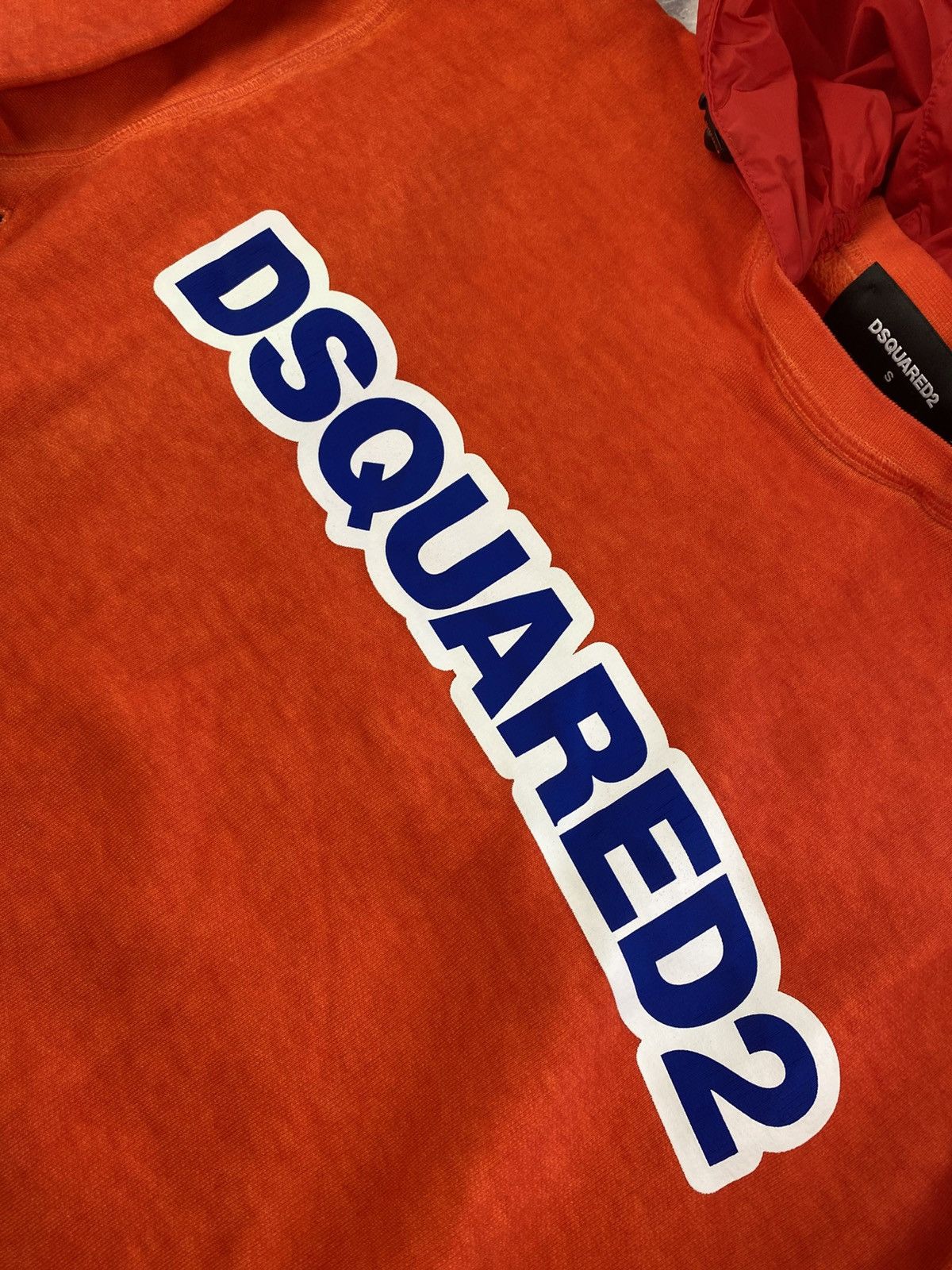 Dsquared2 Dsquared2 x K-Way Rare Hoodie Size: S Size US S / EU 44-46 / 1 - 6 Thumbnail