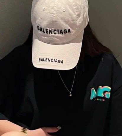 Balenciaga Balenciaga 24ss destruction logo cap Size ONE SIZE - 8 Thumbnail