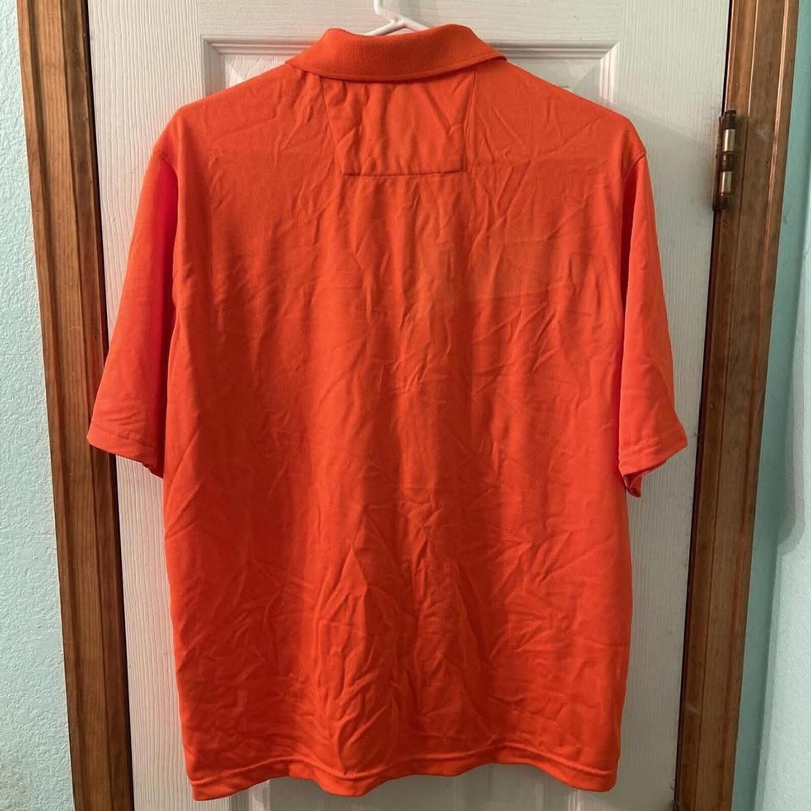 Antigua Antigua Denver Broncos Polo Shirt - Orange - Size M Size ONE SIZE - 6 Thumbnail