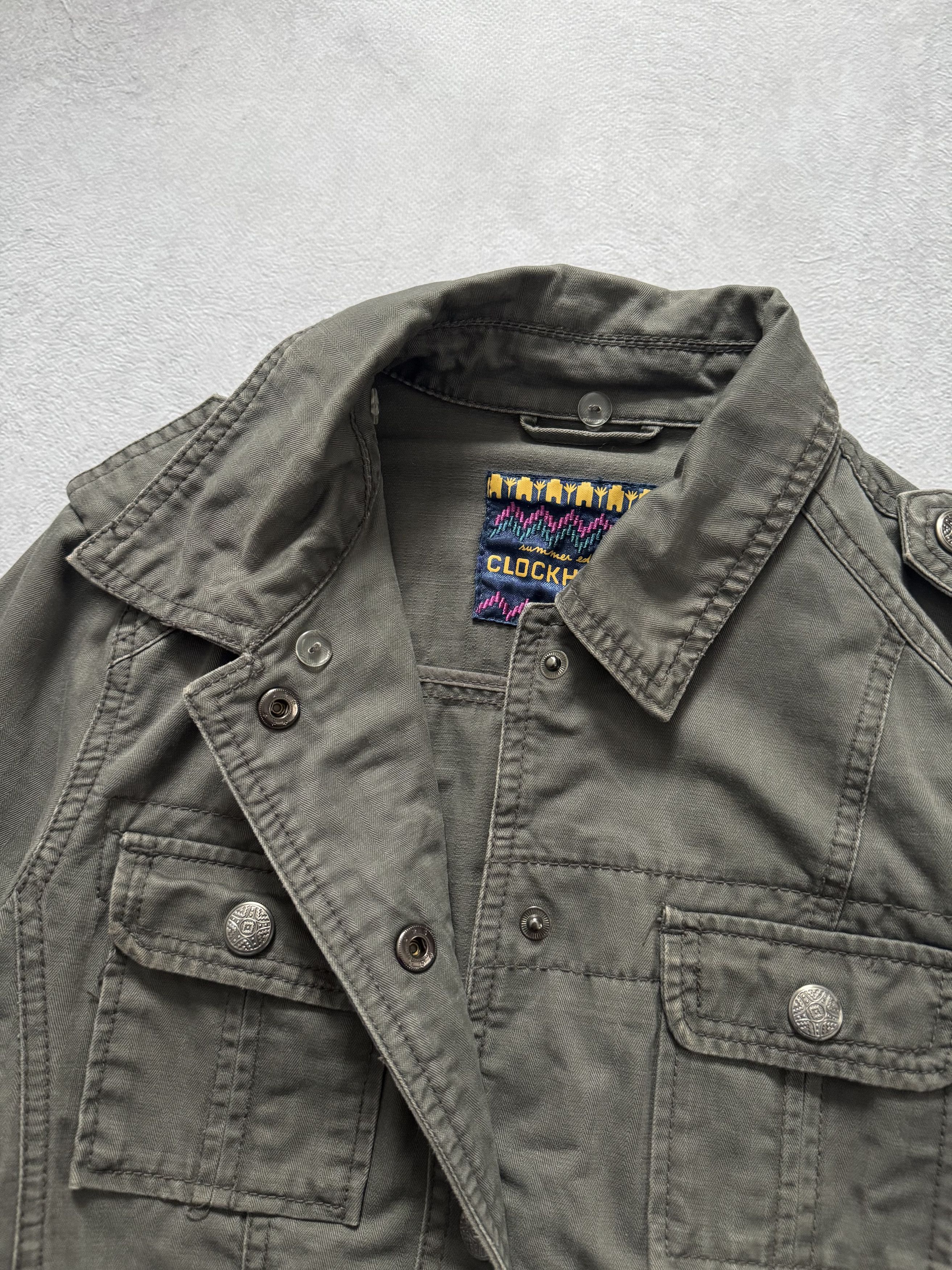 Vintage Japanese Style Vintage Y2K Grunge Military Field Jacket Size S / US 4 / IT 40 - 7 Thumbnail