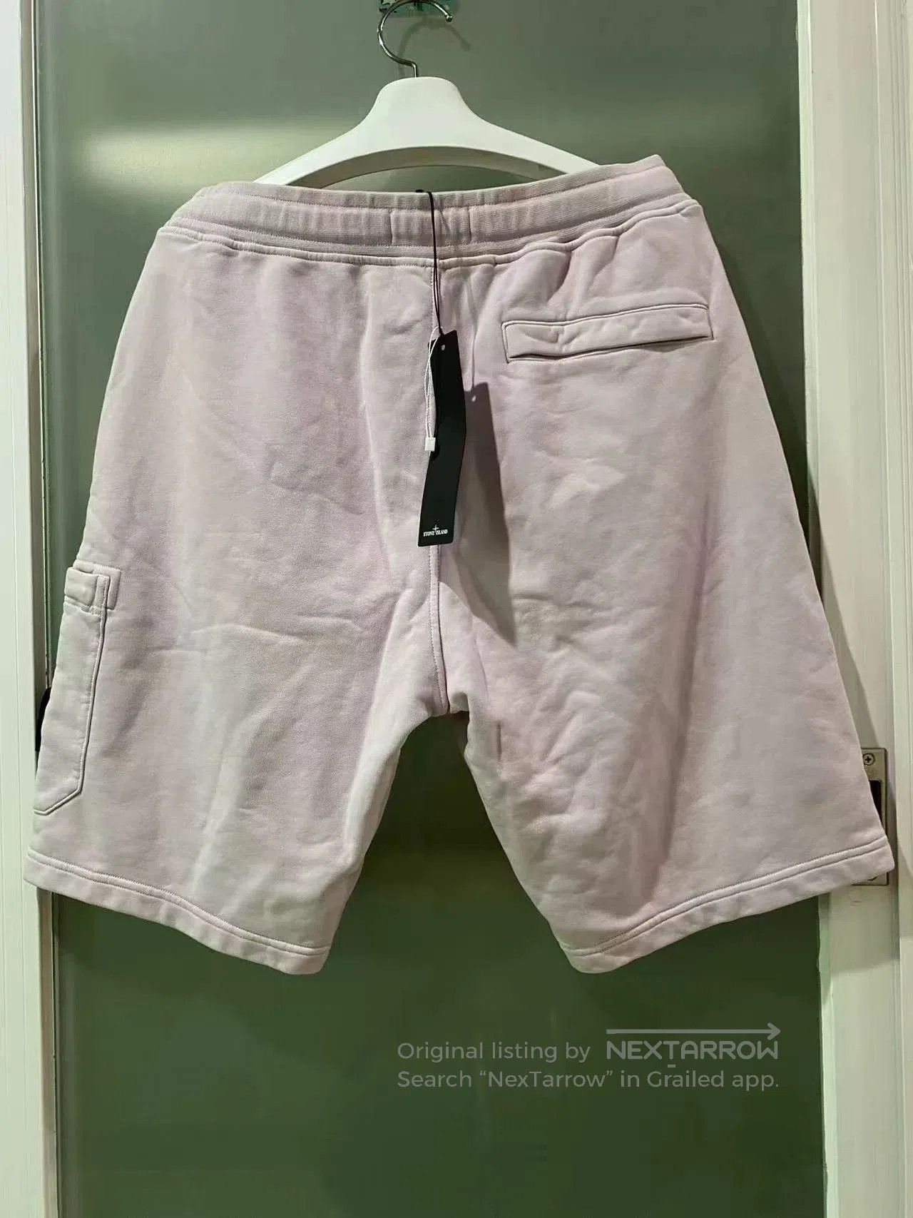 Stone Island stone island label athletic shorts in pink. Size US 30 / EU 46 - 2 Thumbnail