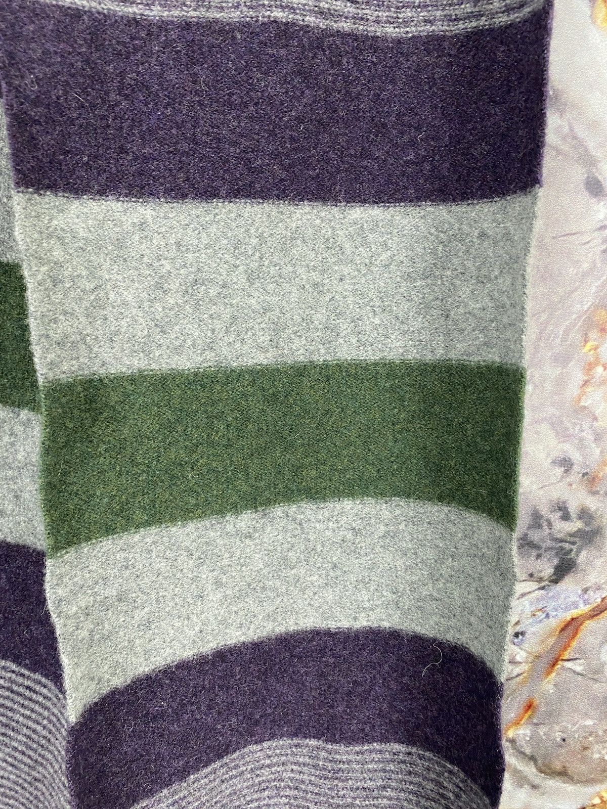 Barbour × Vintage Men’s Sheep Wool Scarf Barbour Luxury Streetwear Size ONE SIZE - 3 Thumbnail