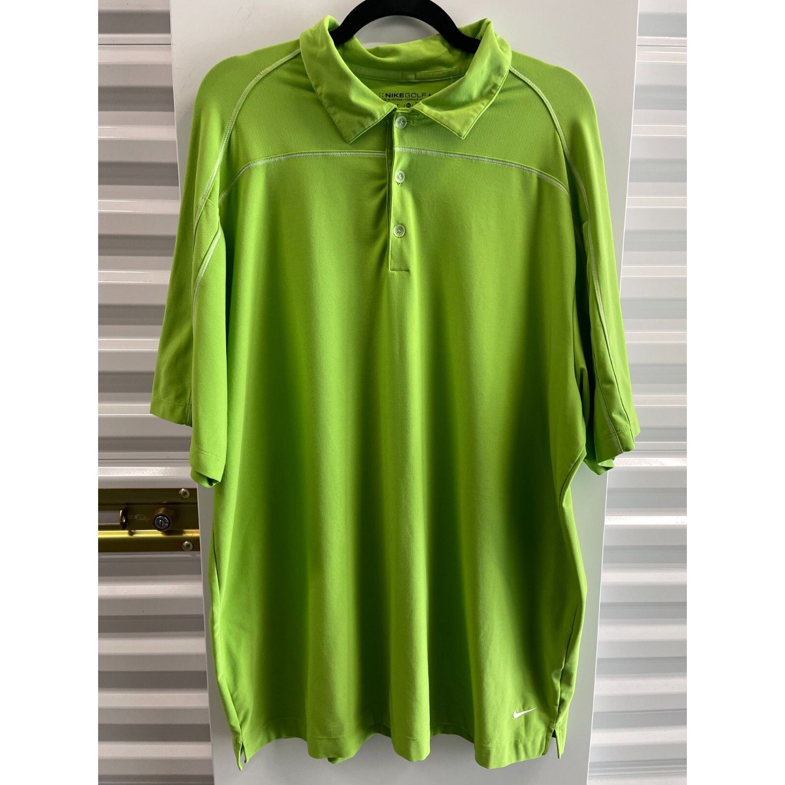 Nike NIKE GOLF SHORT SLEEVE POLO DRI-FIT GREEN SZ XL MENS - GREAT Size US XL / EU 56 / 4 - 1 Thumbnail