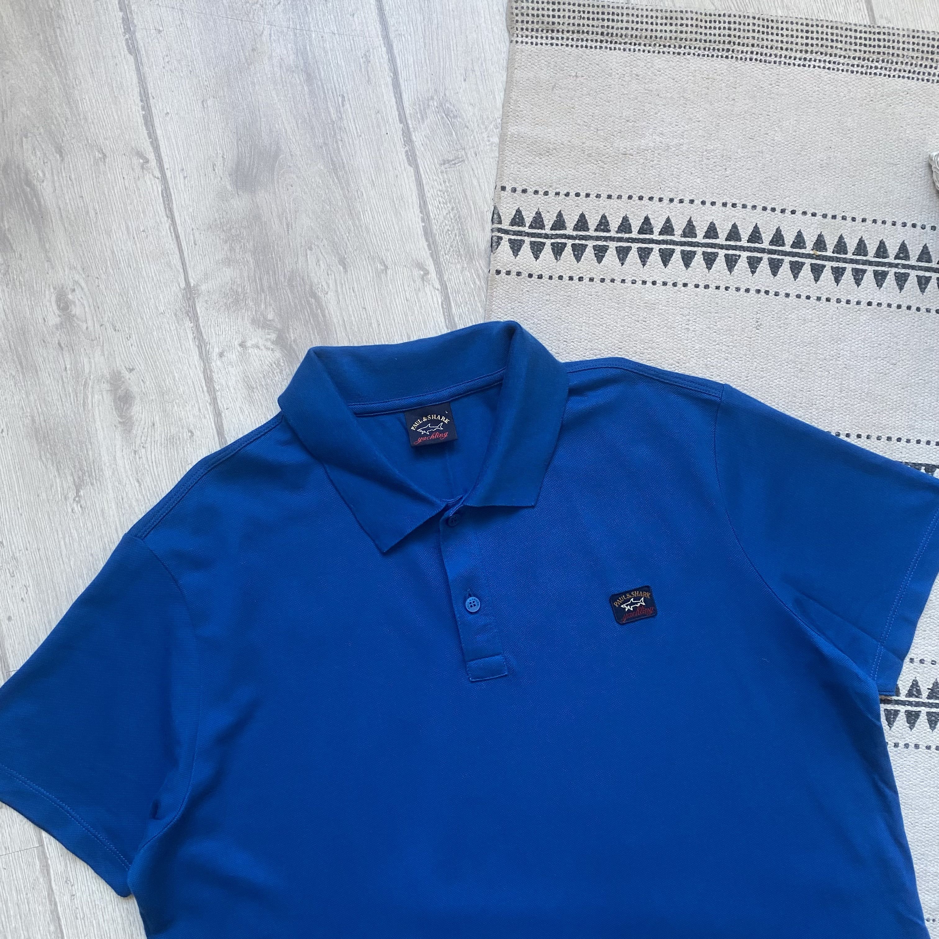 Paul & Shark 🦈 Luxury Paul & Shark yachting polo t-shirt Size US L / EU 52-54 / 3 - 2 Thumbnail