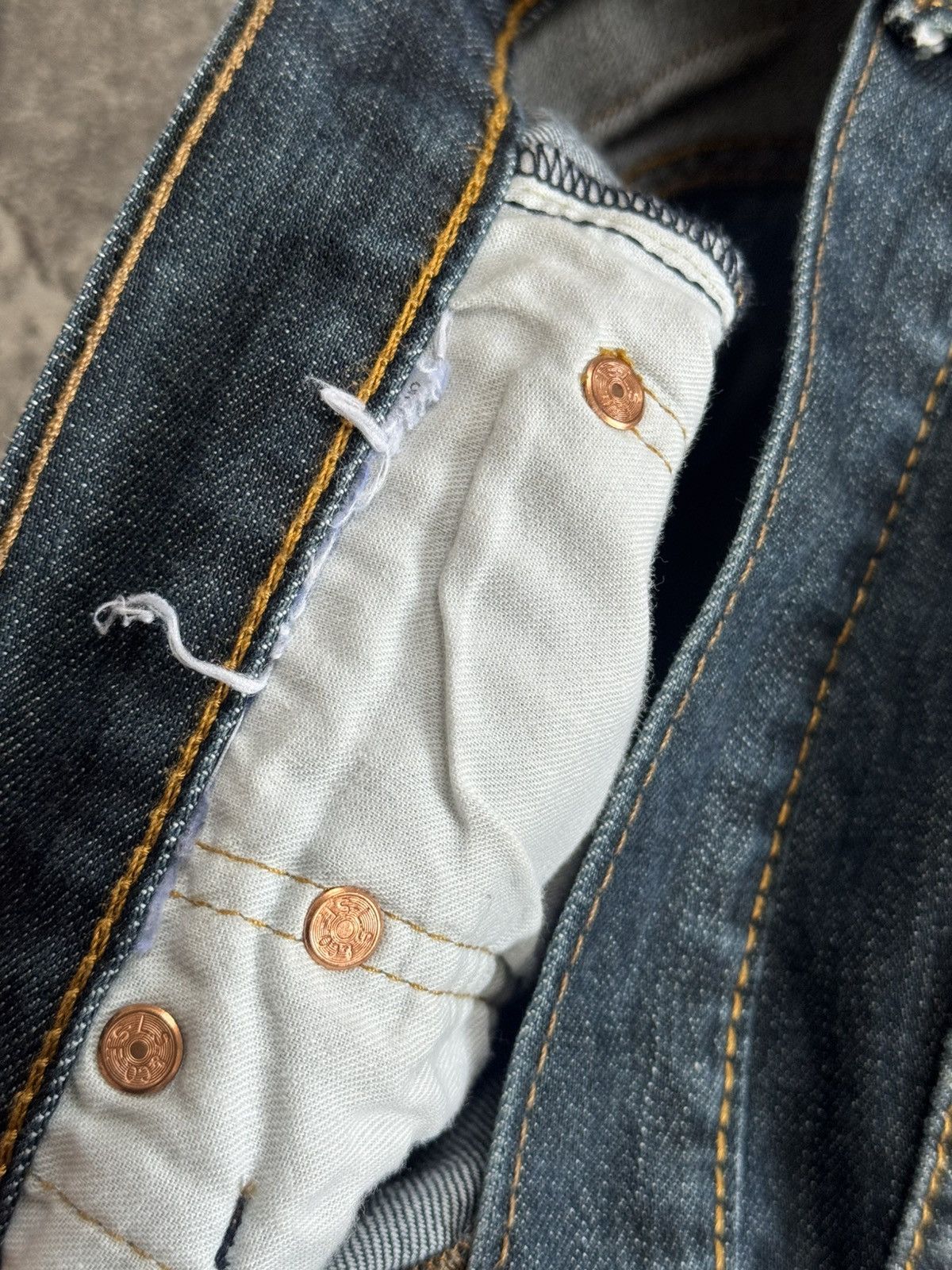Levi's Levi’s 30/30 510 dark blue denim pants jeans trousers casual Size US 30 / EU 46 - 11 Thumbnail