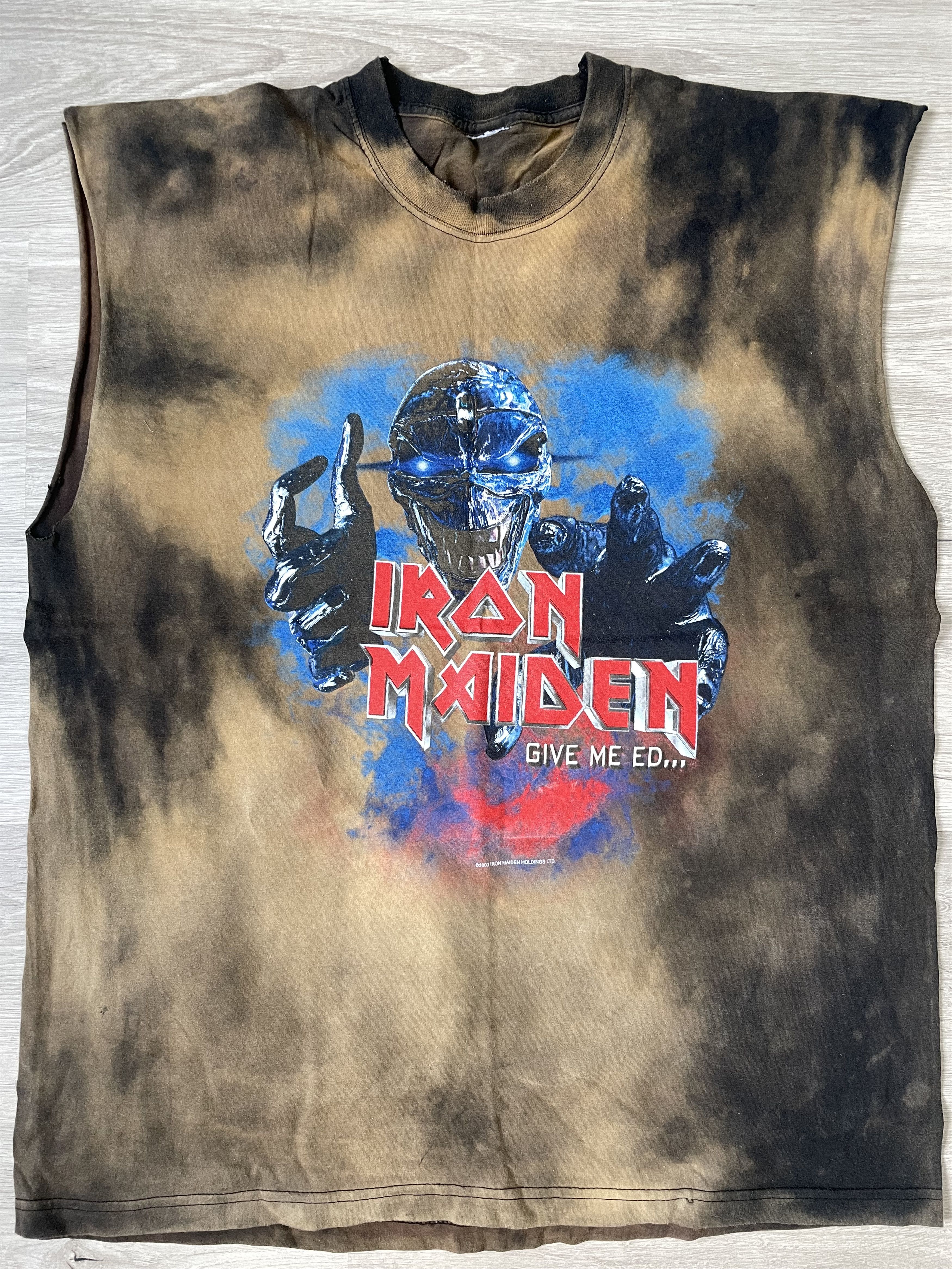 Iron Maiden × Vintage Vintage Men’s Shirt IRON MAIDEN 2003 Tour Size US L / EU 52-54 / 3 - 4 Thumbnail