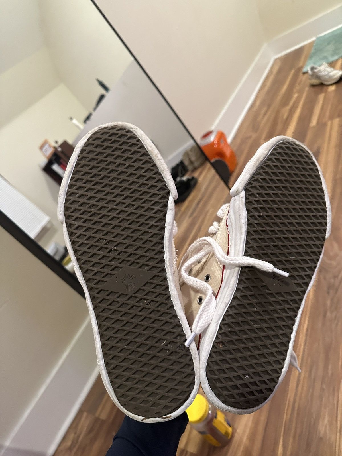 Maison MIHARA YASUHIRO Beige Peterson High Sneaker Size US 10 / EU 43 - 4 Thumbnail