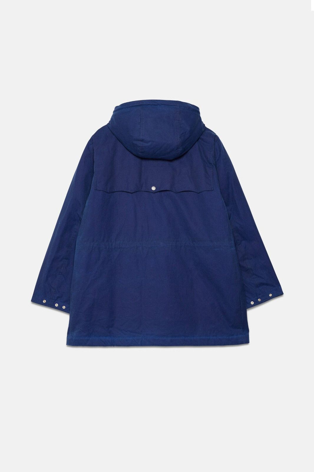 Baracuta Waxed Duffle Coat Deep Cobalt Size US L / EU 52-54 / 3 - 2 Thumbnail