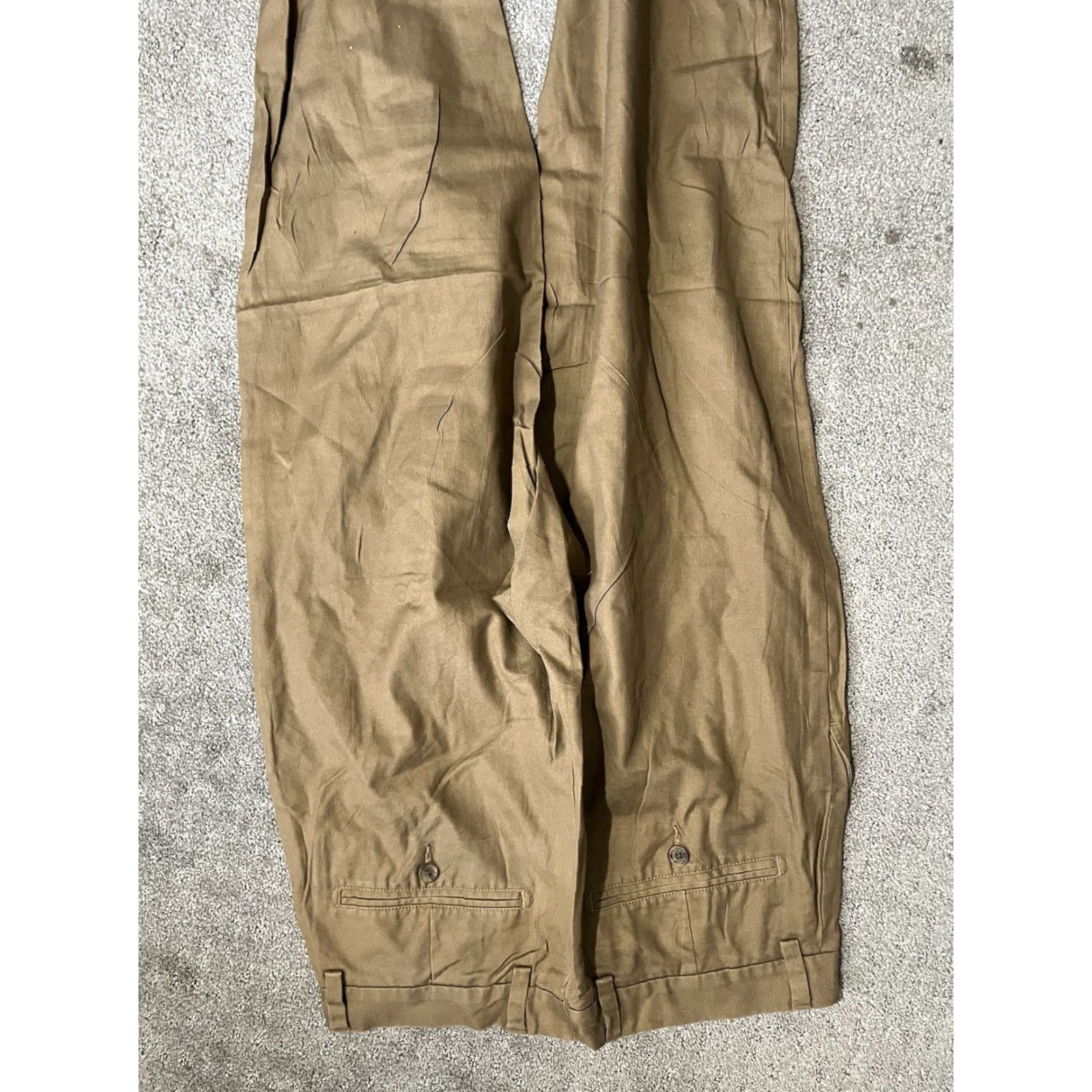 Old Navy Old Navy Khakis Brown Pants Mens Regular 32x32 Flat Front Casual Workwear Size US 32 / EU 48 - 4 Thumbnail