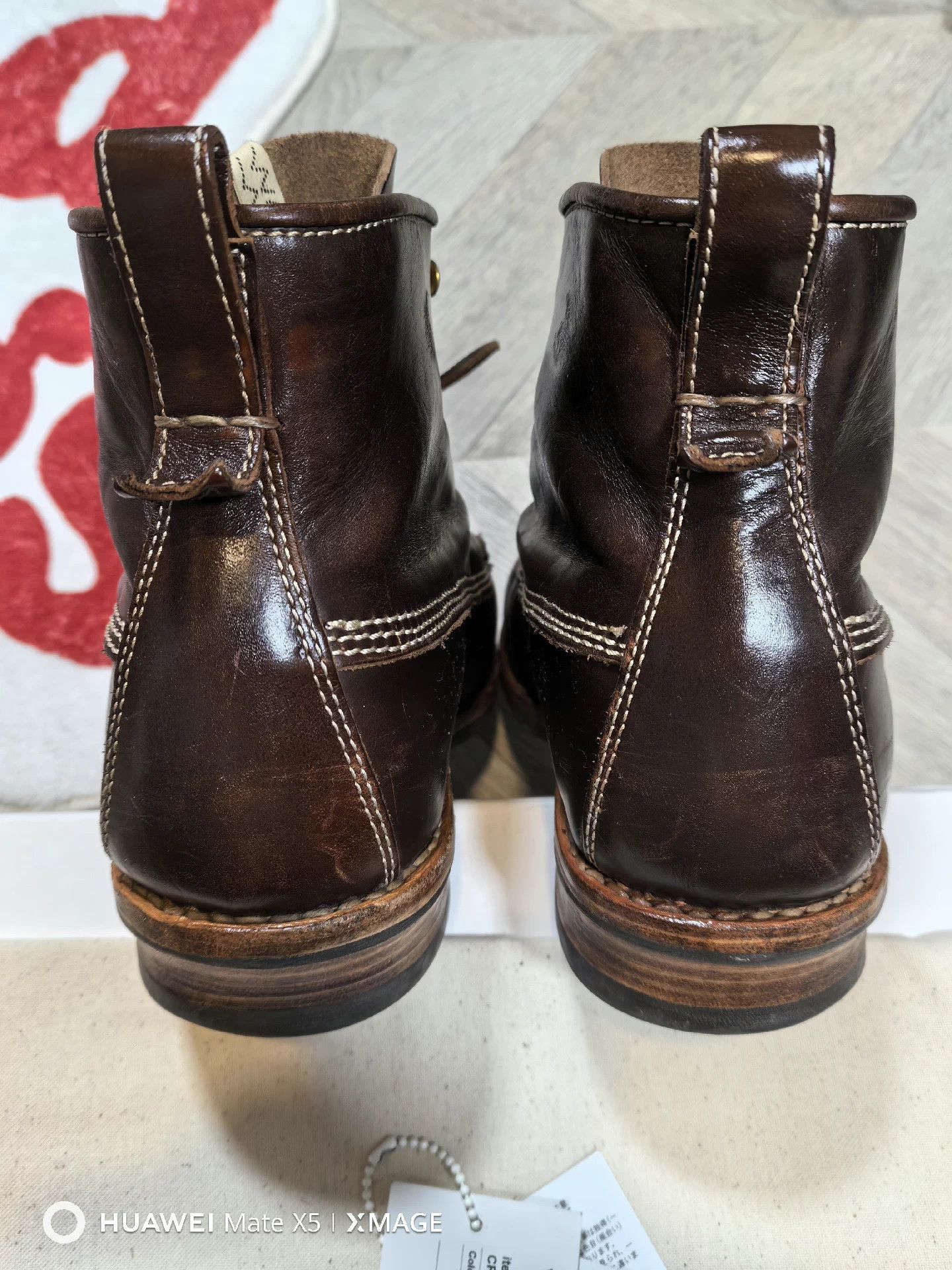Visvim VISVIM 22SS CRADLE MOC-FOLK Horween Leather Boot Size US 10.5 / EU 43-44 - 5 Thumbnail