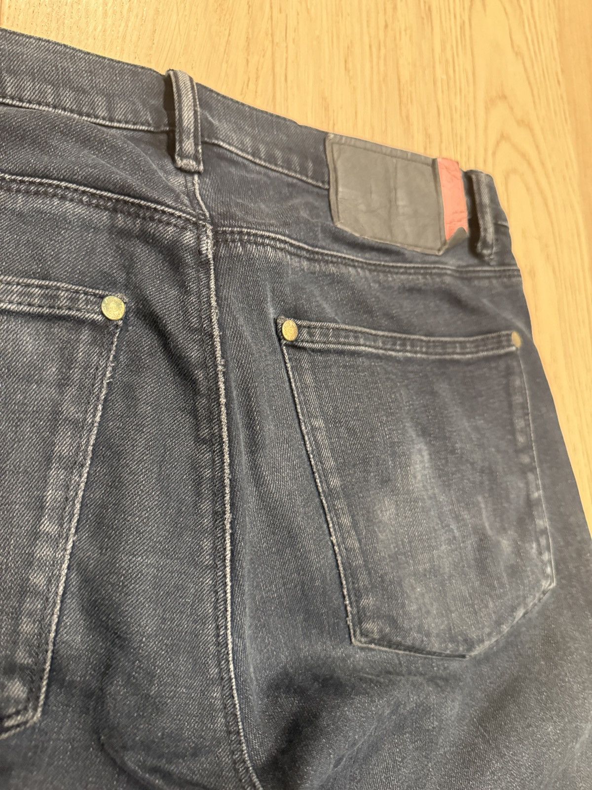 Acne Studios Acne Studios Bla Konst Max Blue Black Jeans Size US 31 - 6 Thumbnail