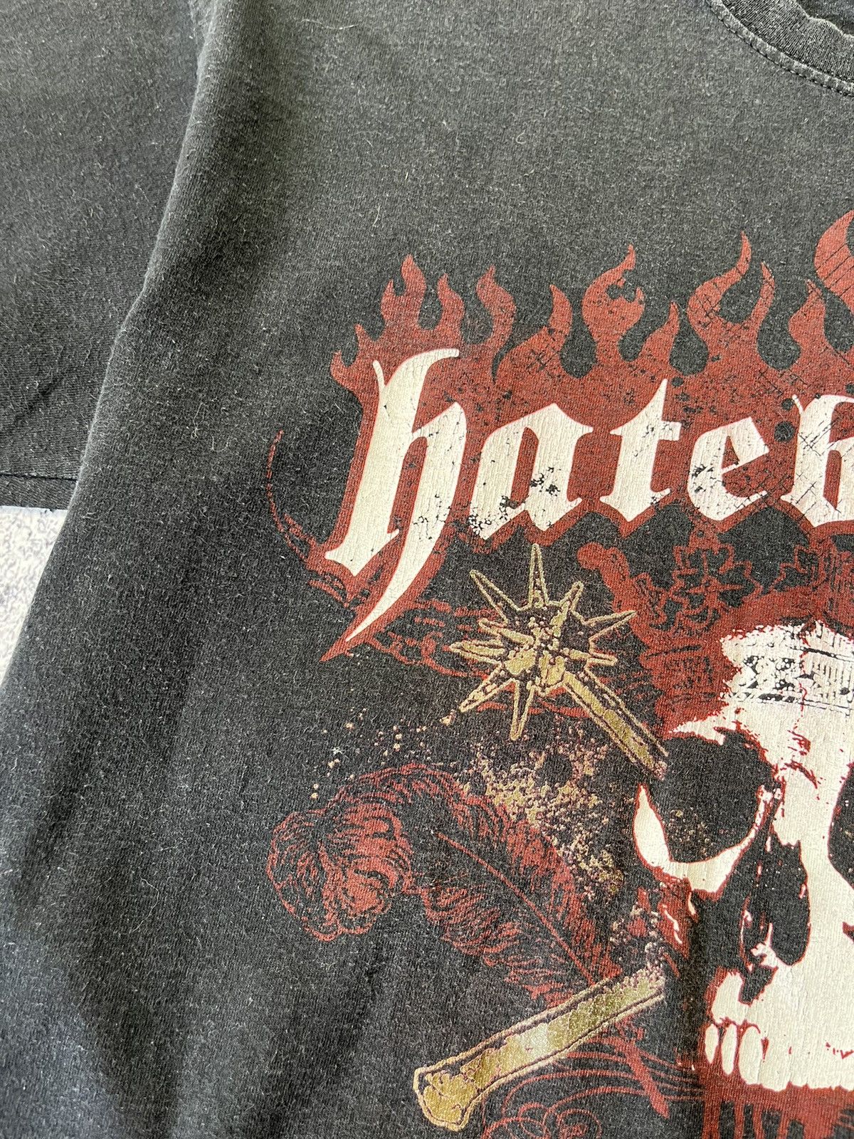 Band Tees Hatebreed Tee T Shirt Vintage 1990s Black Size US M / EU 48-50 / 2 - 8 Thumbnail