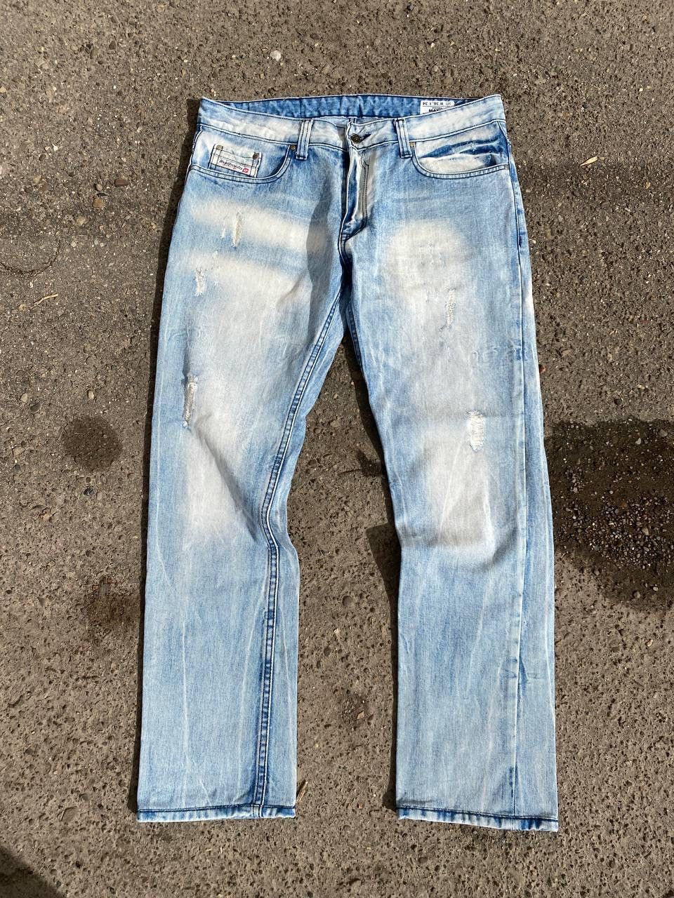 Japanese Brand × Vintage Diesel faded distressed pants jeans Size US 34 / EU 50 - 3 Thumbnail