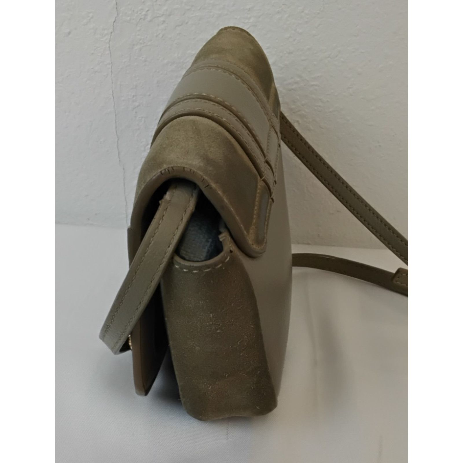 See by Chloe See by Chloe Mini Hana Crossbody Brown Taupe Leather Suede Size ONE SIZE - 4 Thumbnail