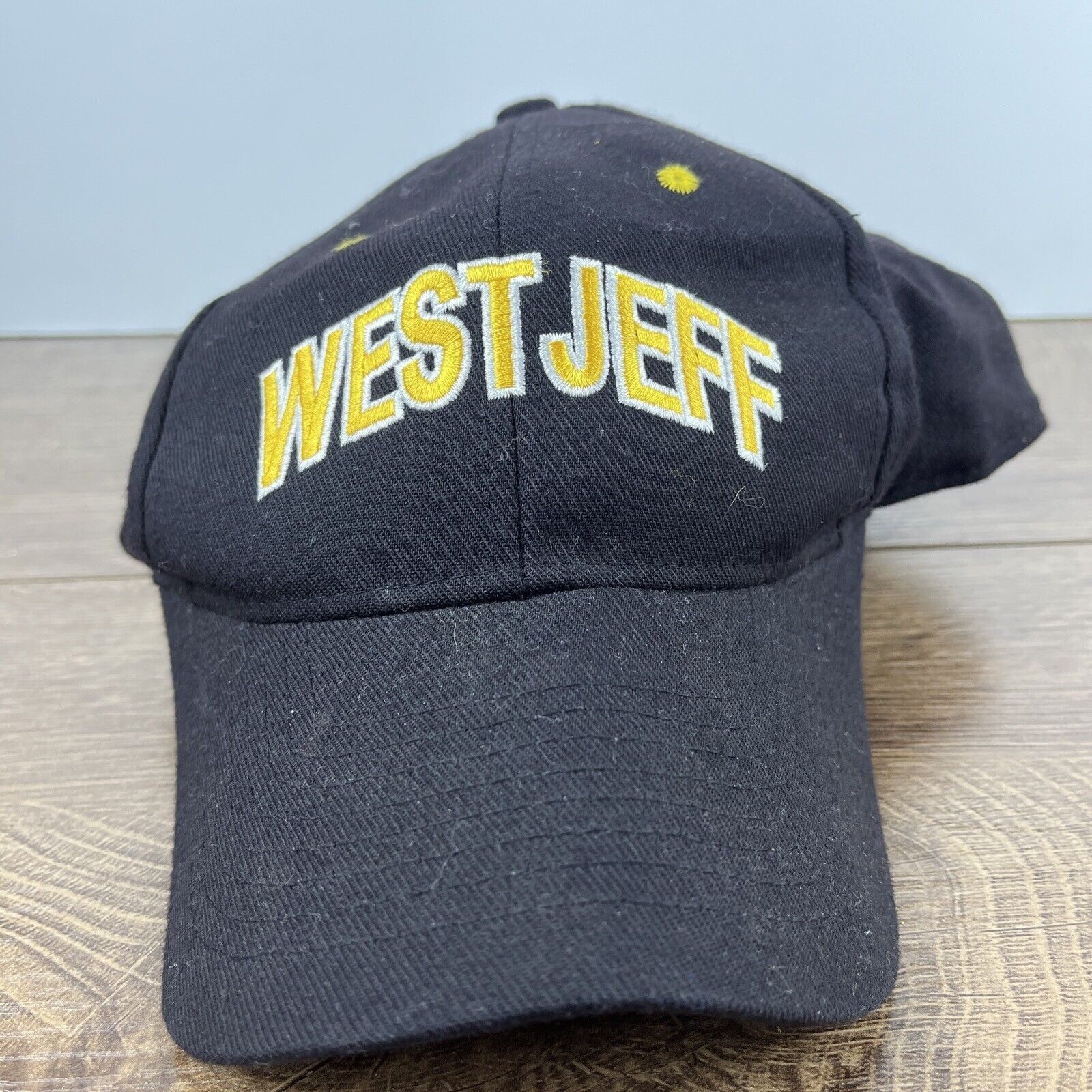 Other West Jefferson Hat West Jeff Black Hat Snapback Adjustable A Size ONE SIZE - 2 Thumbnail