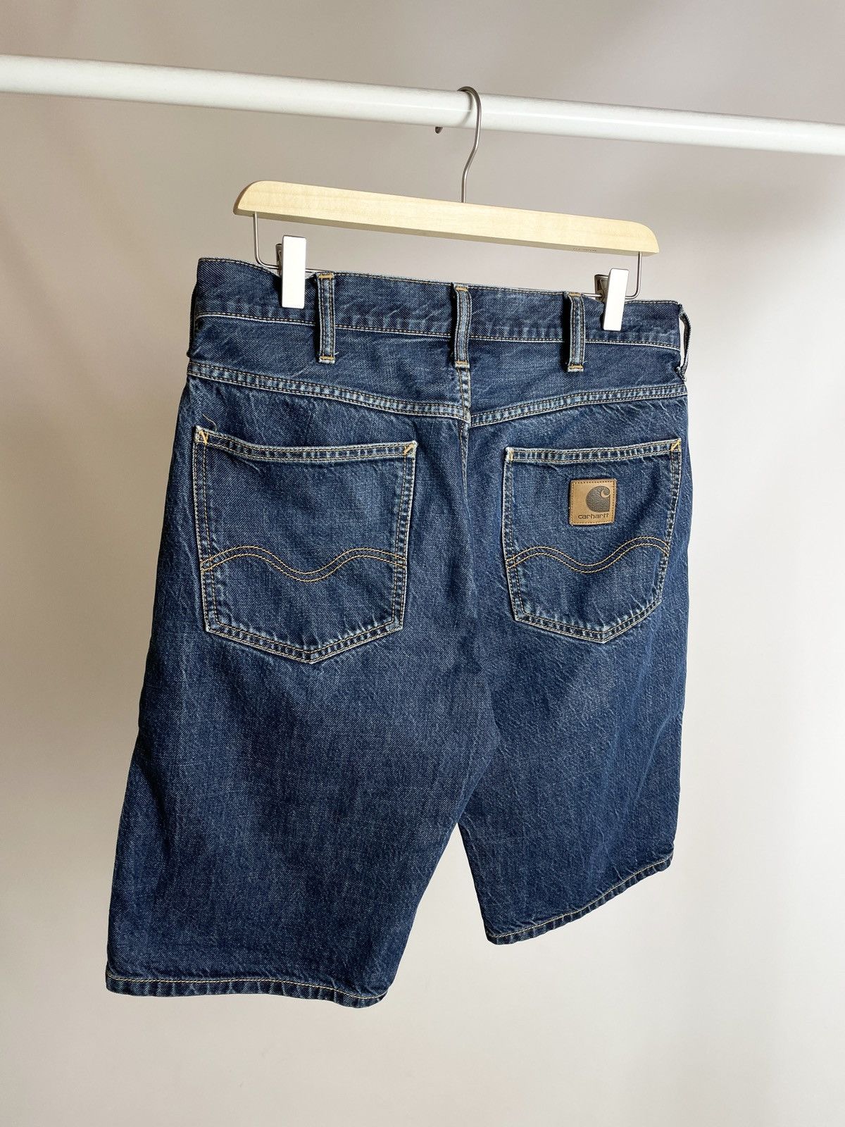 Other 🍫VINTAGE🍫 Carhartt Western Bermuda Jeans Shorts jorts Size US 30 / EU 46 - 2 Thumbnail