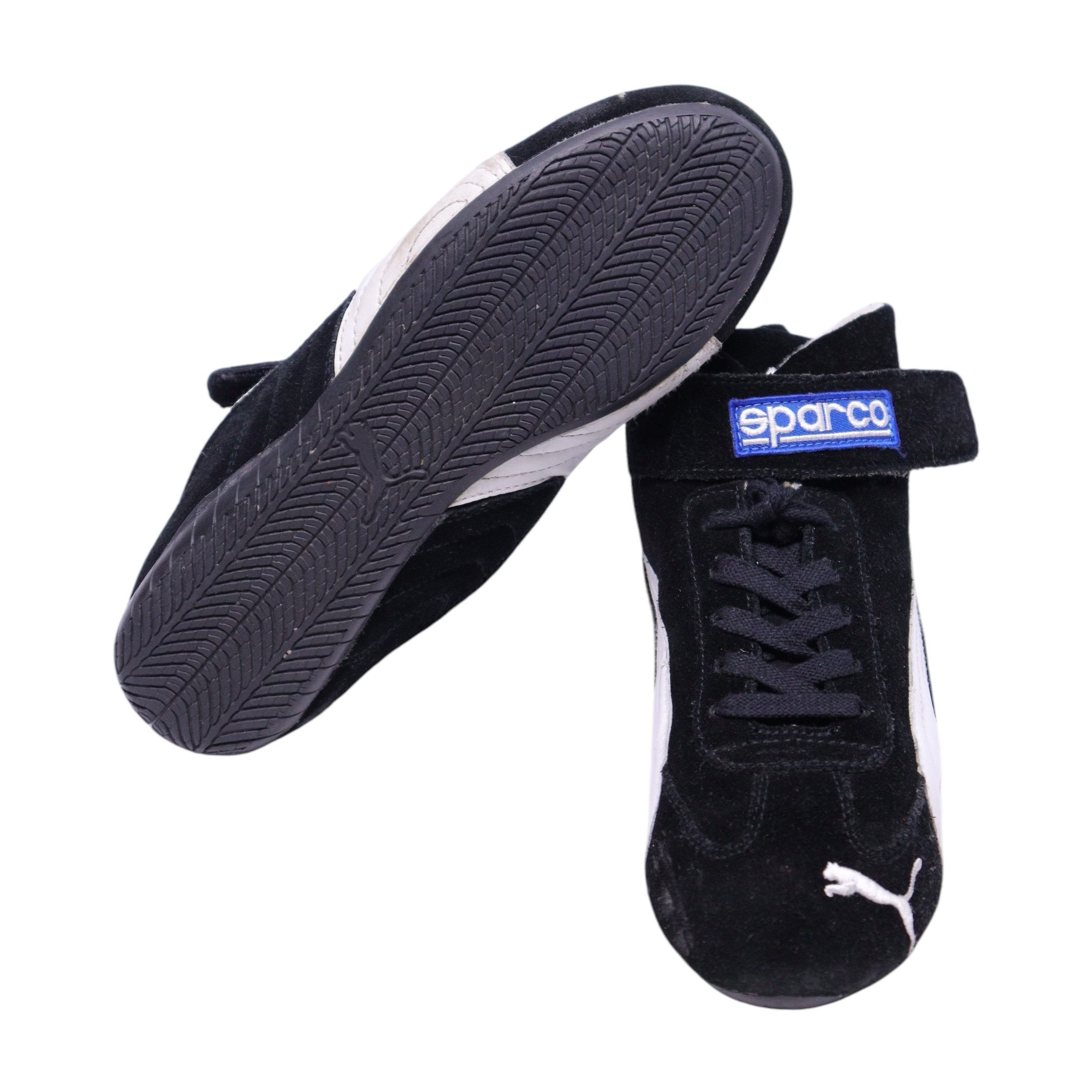 Puma Puma Sparco black and white racing shoes Size US 10 / EU 43 - 2 Thumbnail