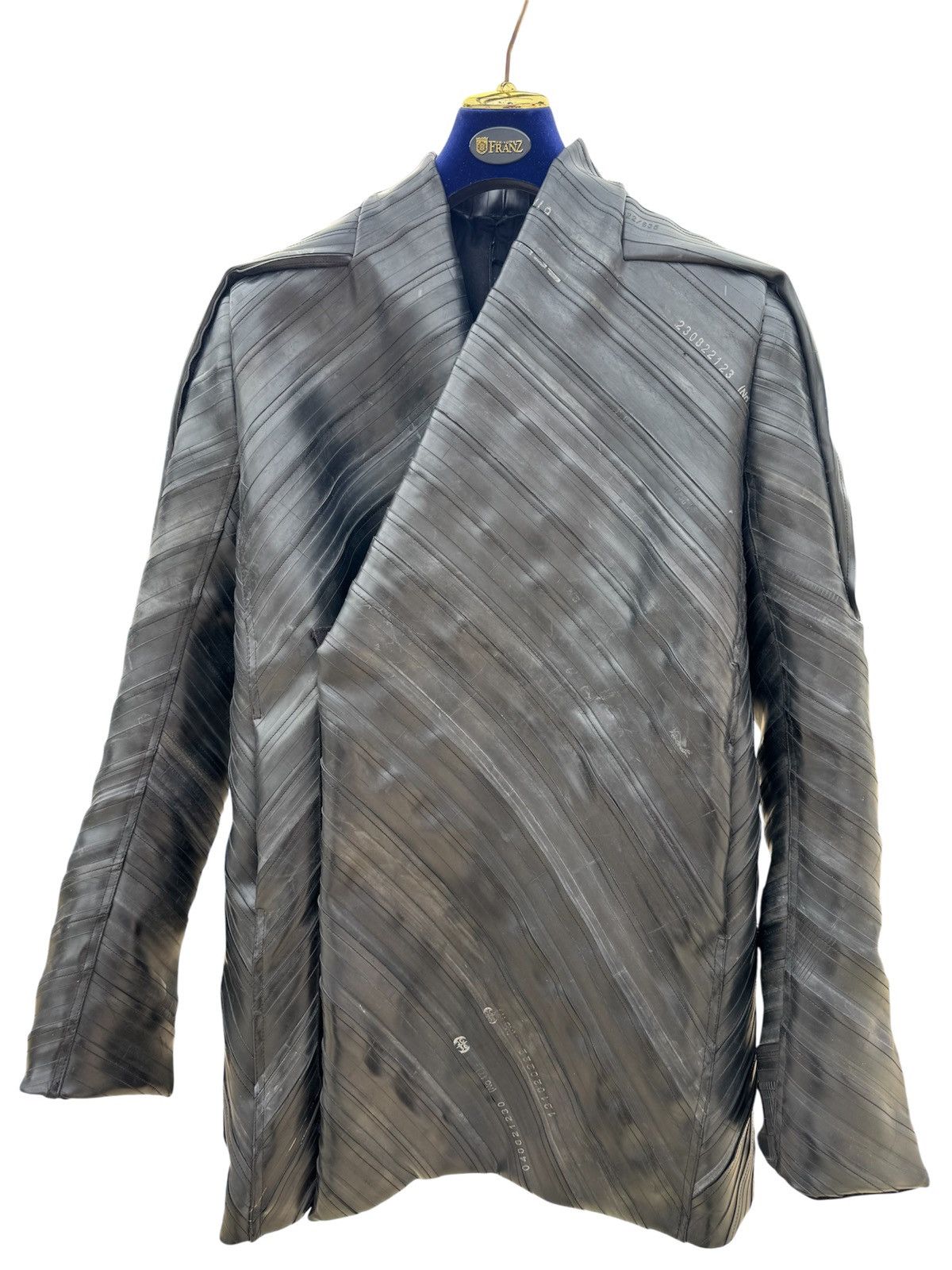 Rick Owens Rick Owens 1/1 25k Truck Rubber Jacket Porterville fw24 Size S / US 4 / IT 40 - 2 Thumbnail
