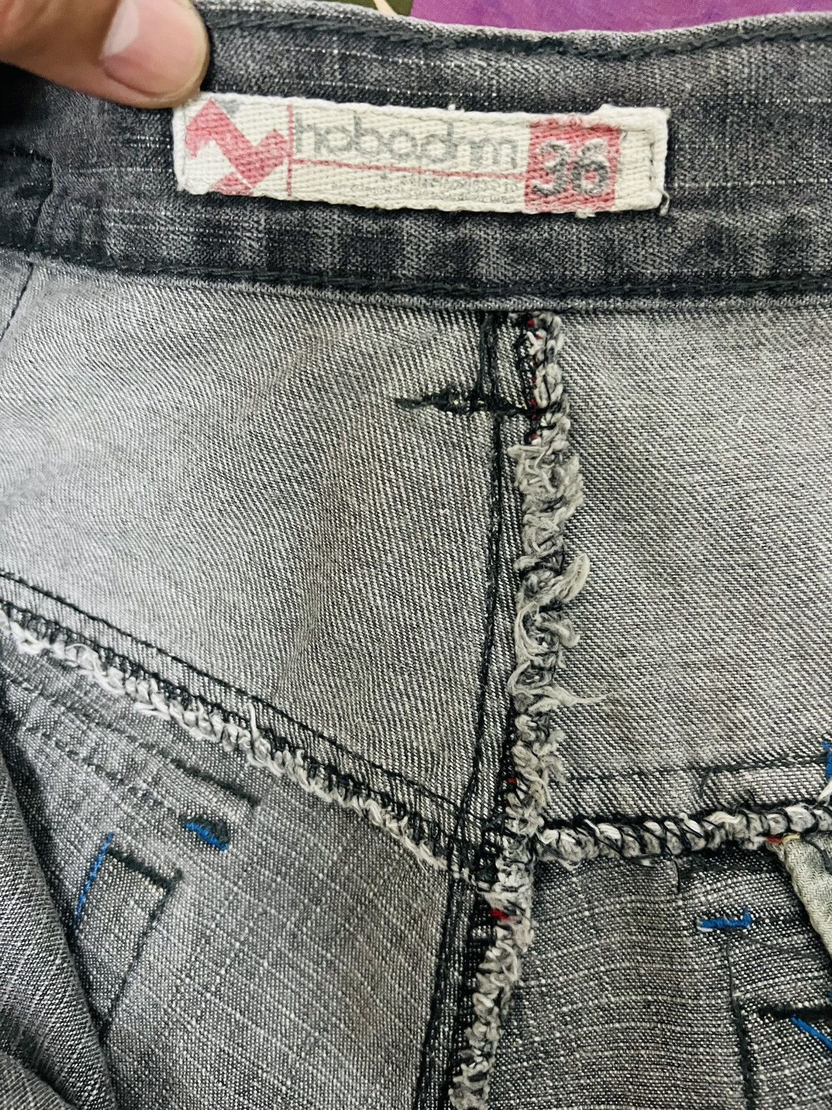 Hobo × JNCO × Vintage Vintage y2k Baggy Hobodnm Rap Sk8 Hiphop Pants Size US 34 / EU 50 - 15 Thumbnail